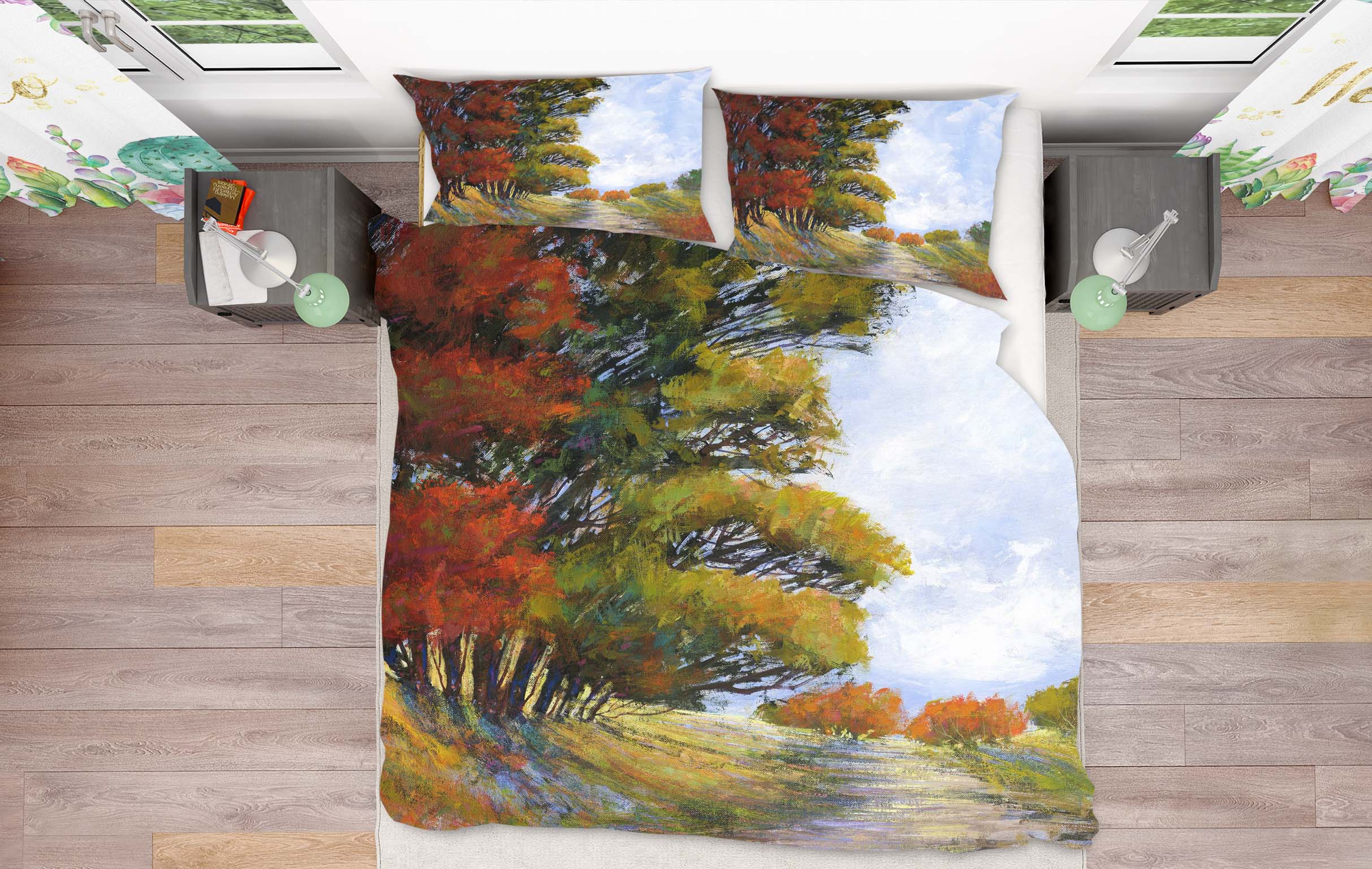 3D Lush Tree 1016 Michael Tienhaara Bedding Bed Pillowcases Quilt