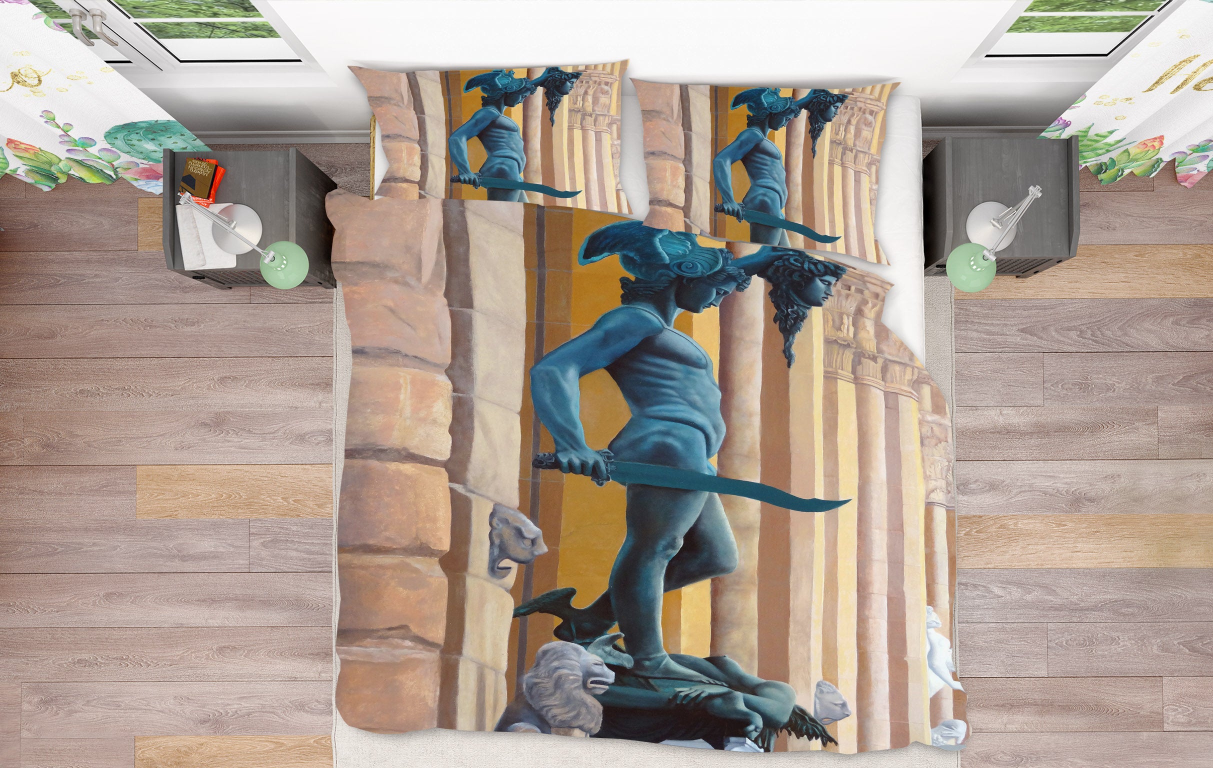 3D Statue 11056 Matthew Holden Bates Bedding Bed Pillowcases Quilt