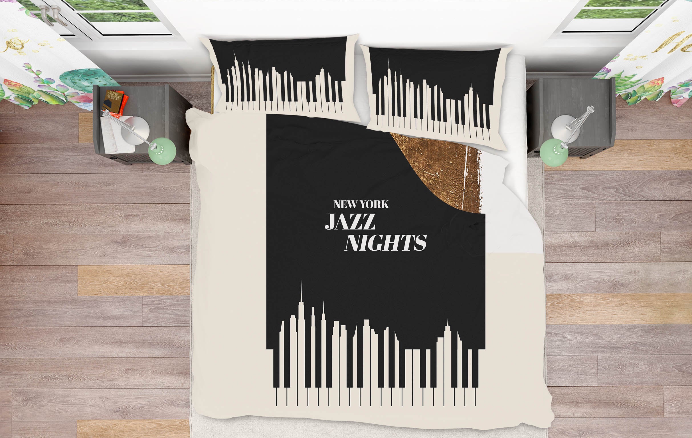 3D Piano Key Pattern 166 Boris Draschoff Bedding Bed Pillowcases Quilt