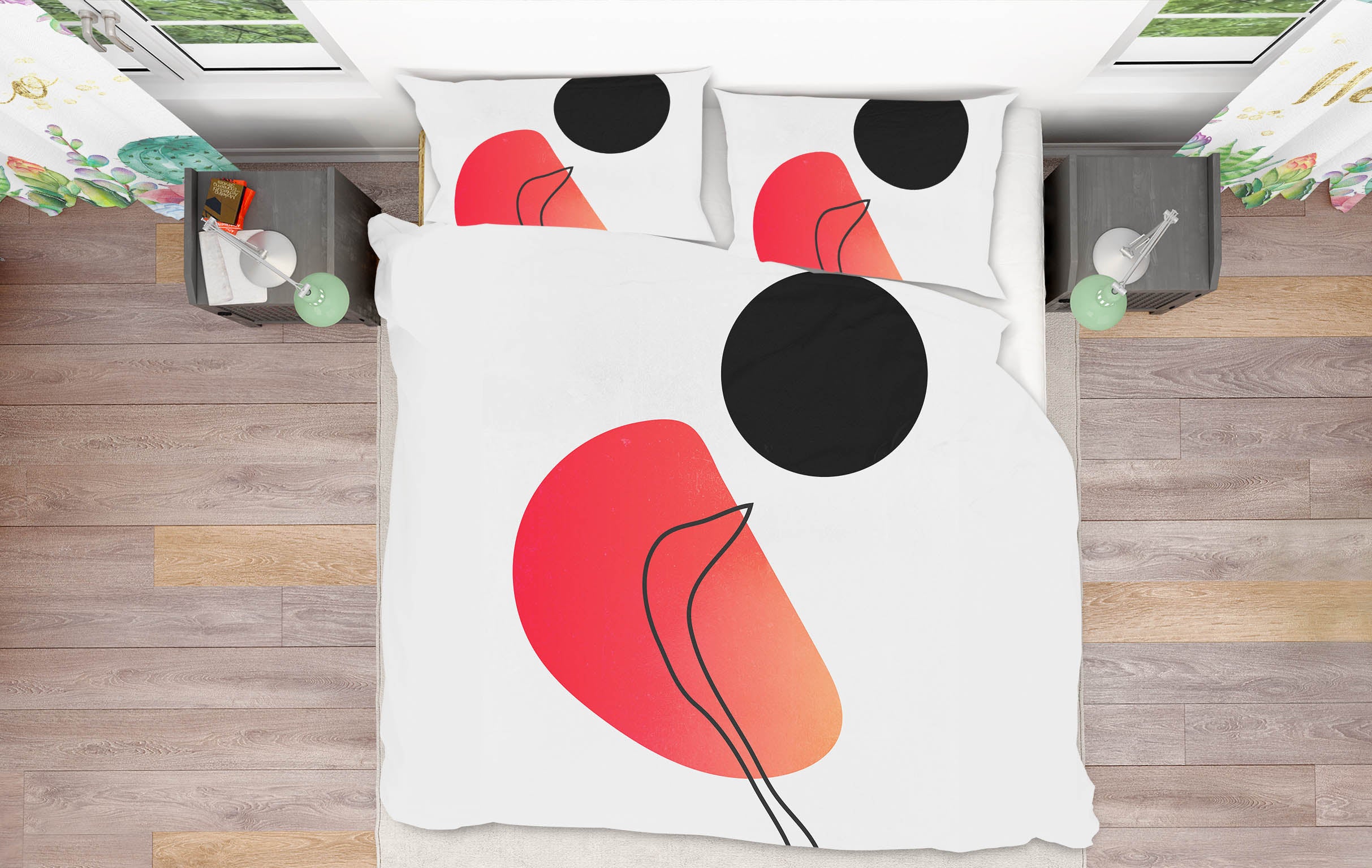 3D Graffiti Circle 104 Boris Draschoff Bedding Bed Pillowcases Quilt