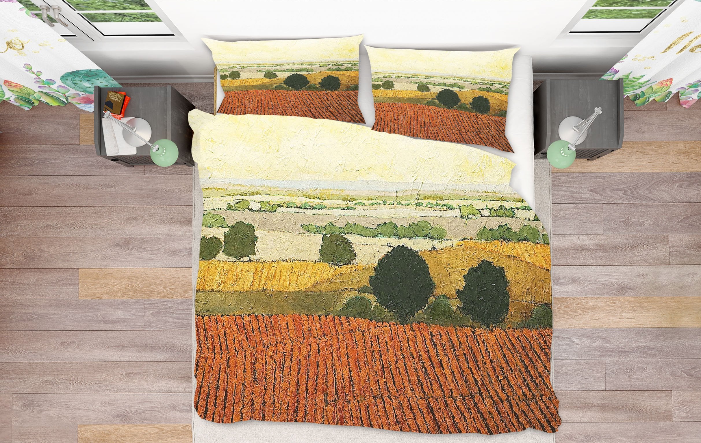 3D After Harvest 2117 Allan P. Friedlander Bedding Bed Pillowcases Quilt Quiet Covers AJ Creativity Home 