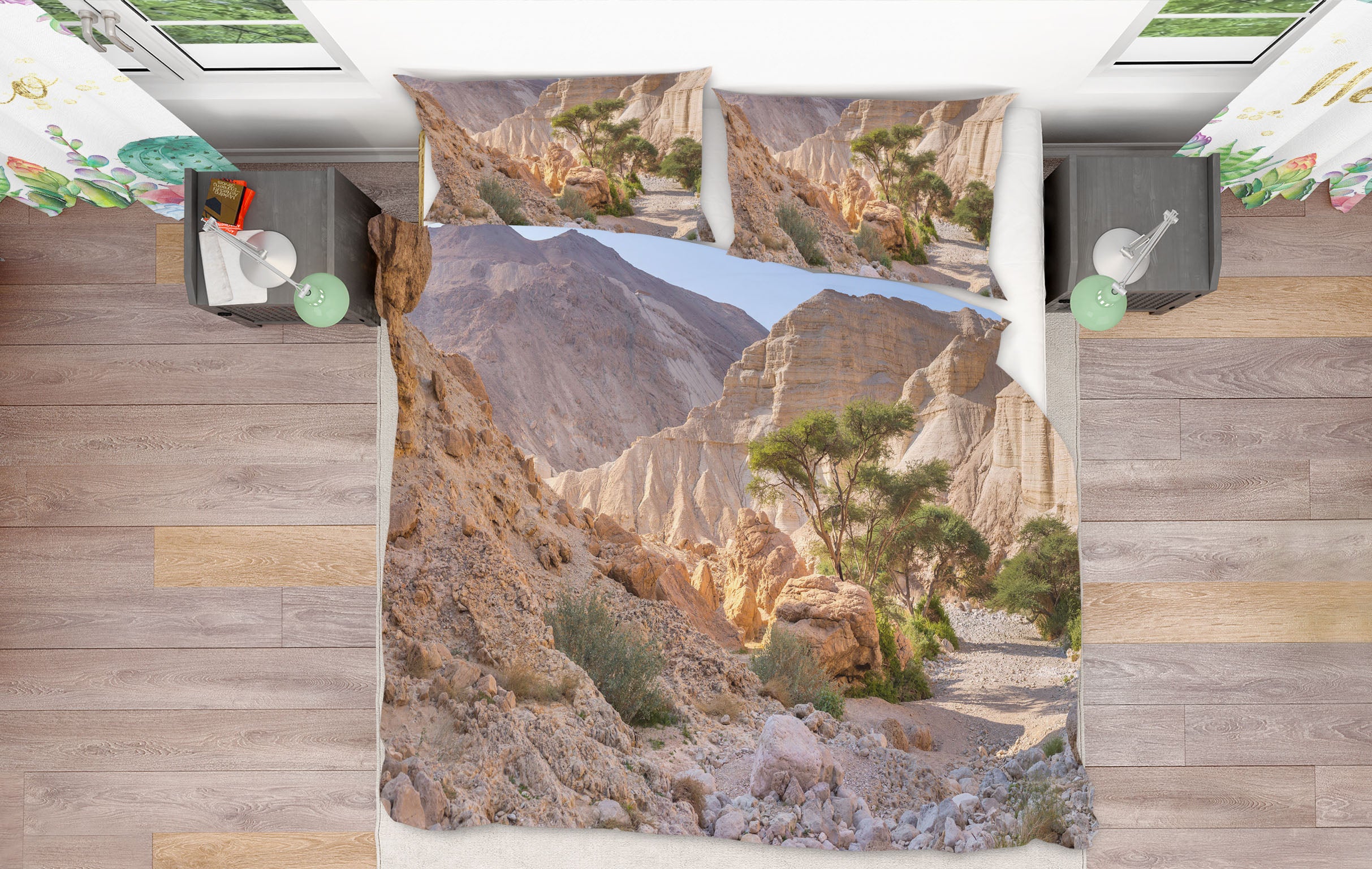 3D Mountain Stone 1030 Assaf Frank Bedding Bed Pillowcases Quilt