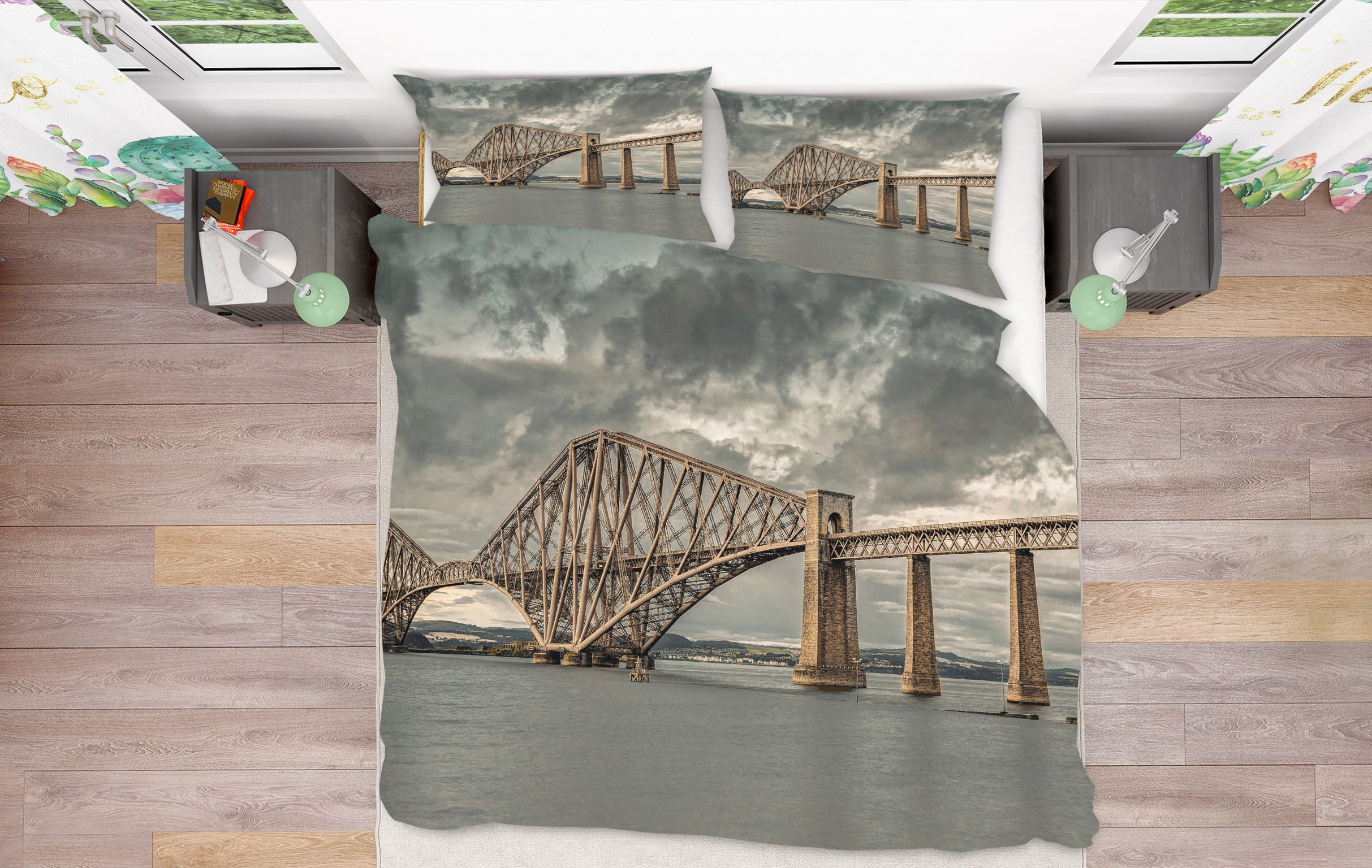 3D Bridge 85173 Assaf Frank Bedding Bed Pillowcases Quilt