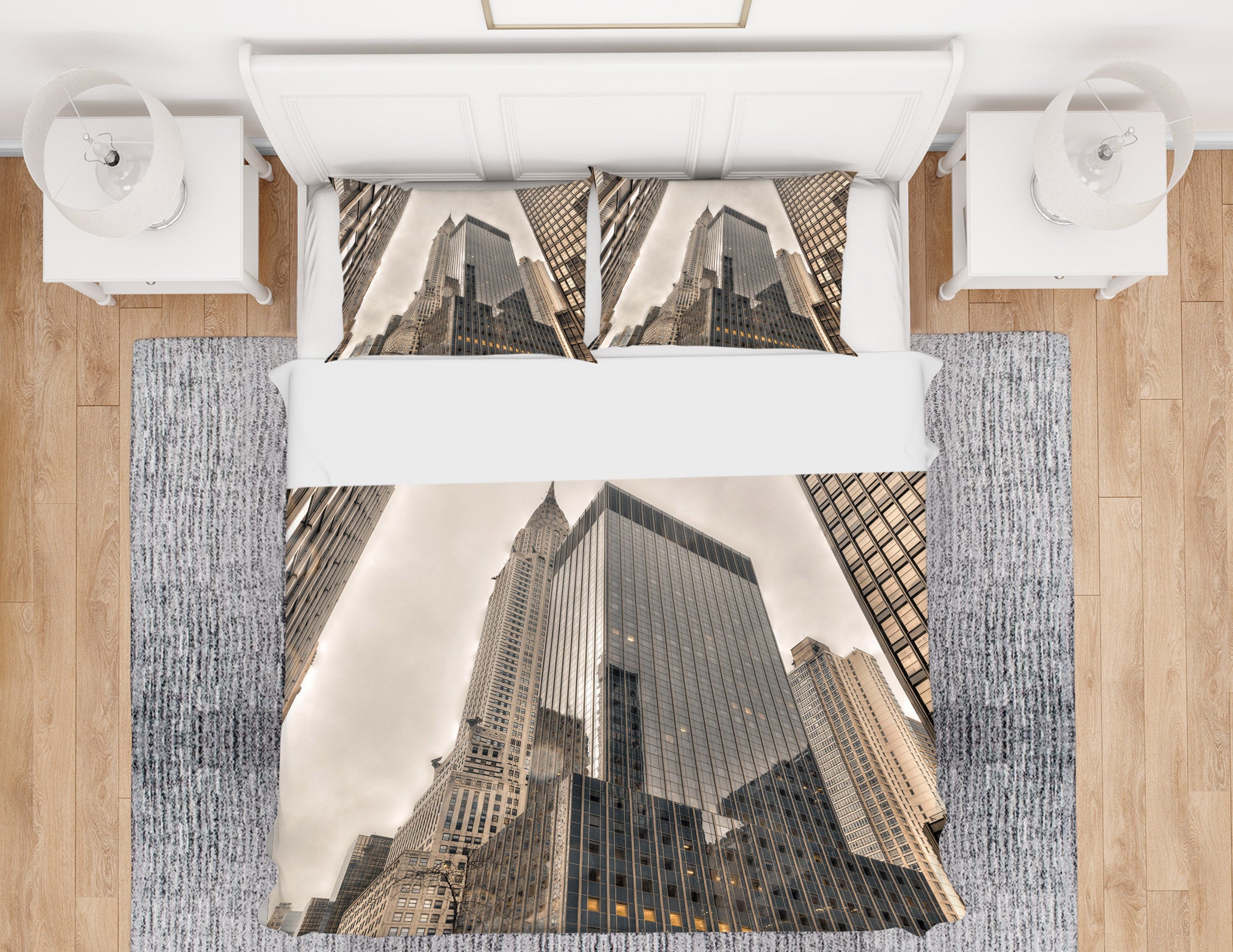 3D Glass Apartment 1032 Assaf Frank Bedding Bed Pillowcases Quilt