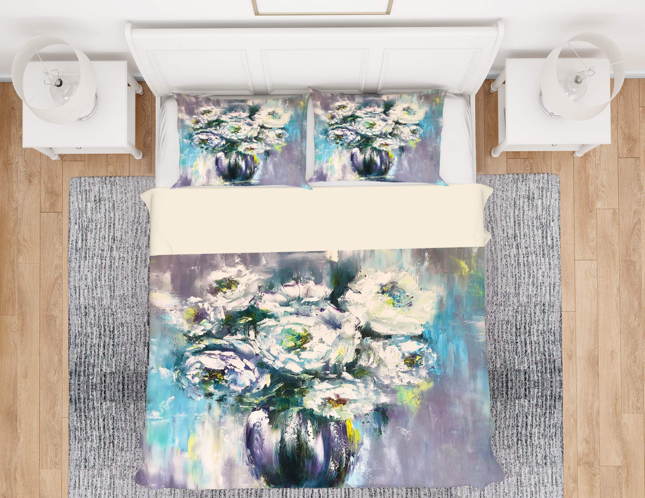 3D Vase Oil Painting 493 Skromova Marina Bedding Bed Pillowcases Quilt