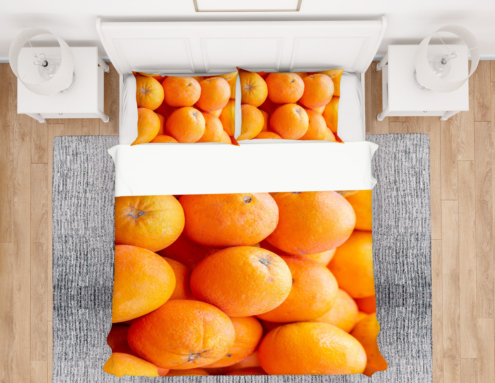 3D Fresh Fruit Orange 6954 Assaf Frank Bedding Bed Pillowcases Quilt Cover Duvet Cover