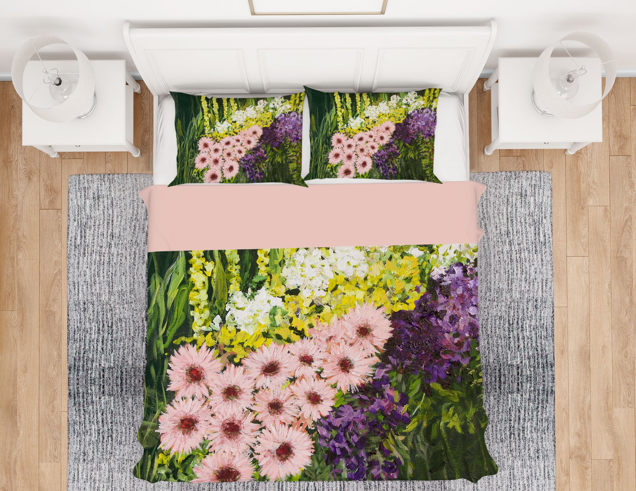 3D Flower Dance 1095 Allan P. Friedlander Bedding Bed Pillowcases Quilt