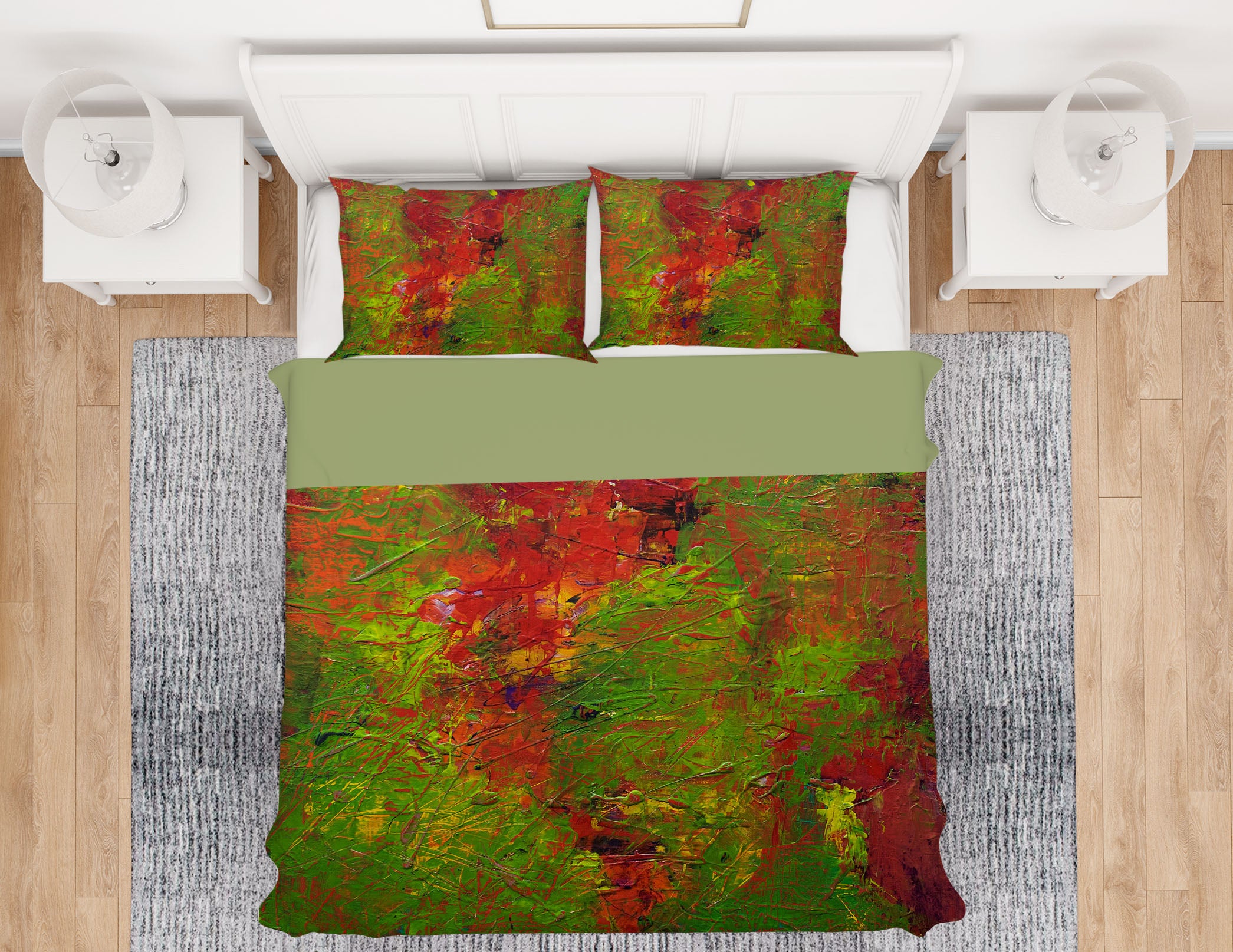 3D Lotus Pond 119 Allan P. Friedlander Bedding Bed Pillowcases Quilt