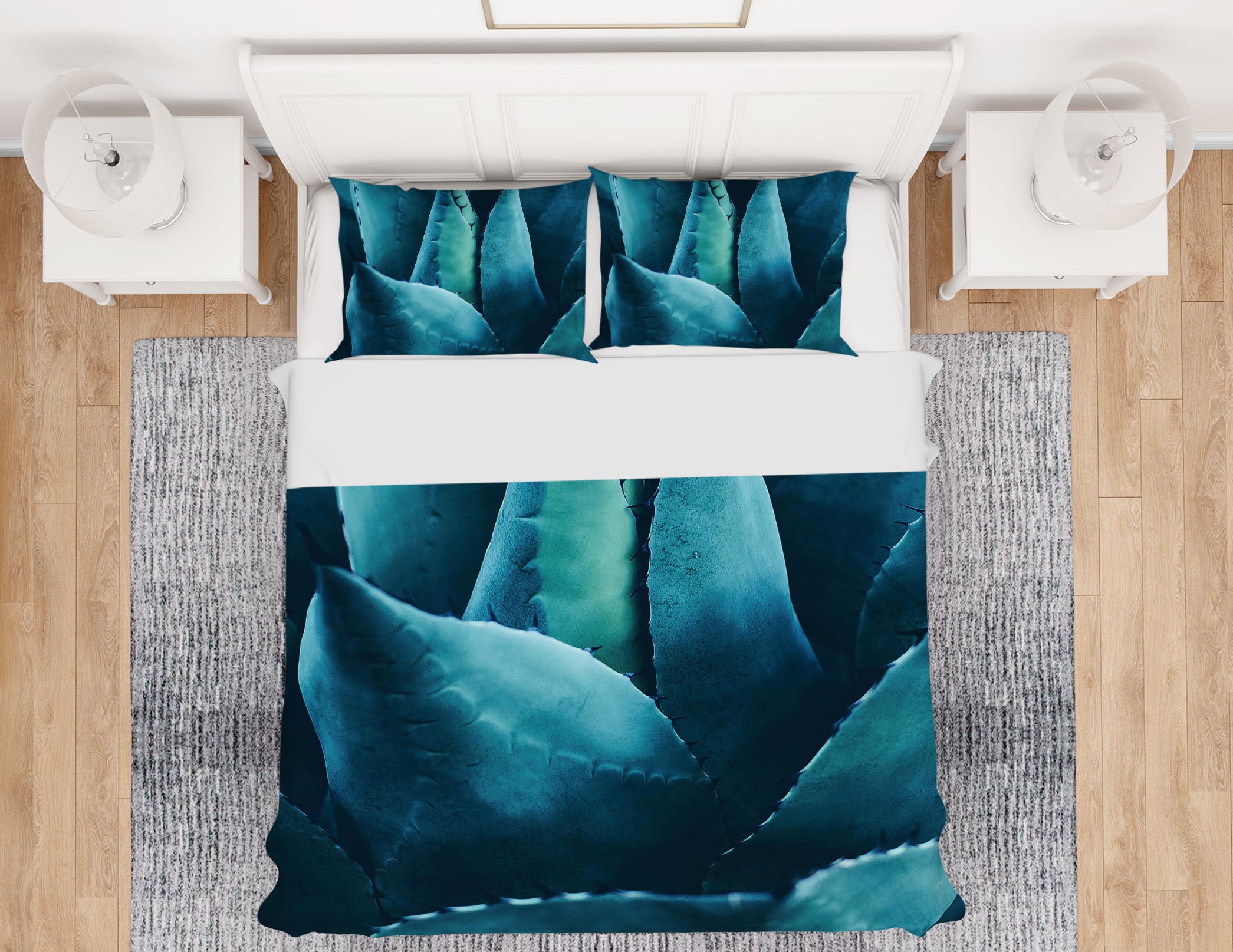 3D Green Aloe 2101 Boris Draschoff Bedding Bed Pillowcases Quilt