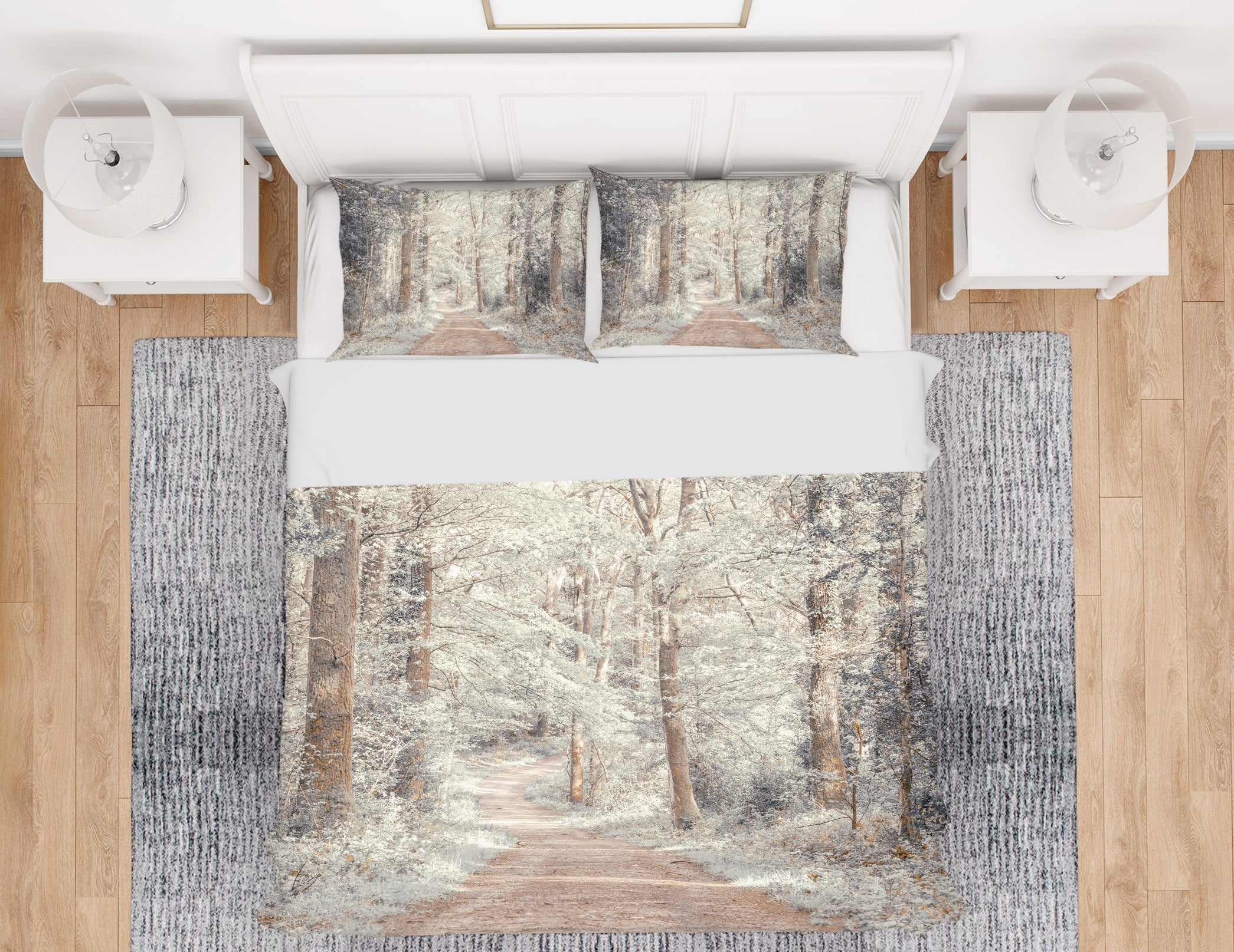 3D Tree Path 7196 Assaf Frank Bedding Bed Pillowcases Quilt Cover Duvet Cover