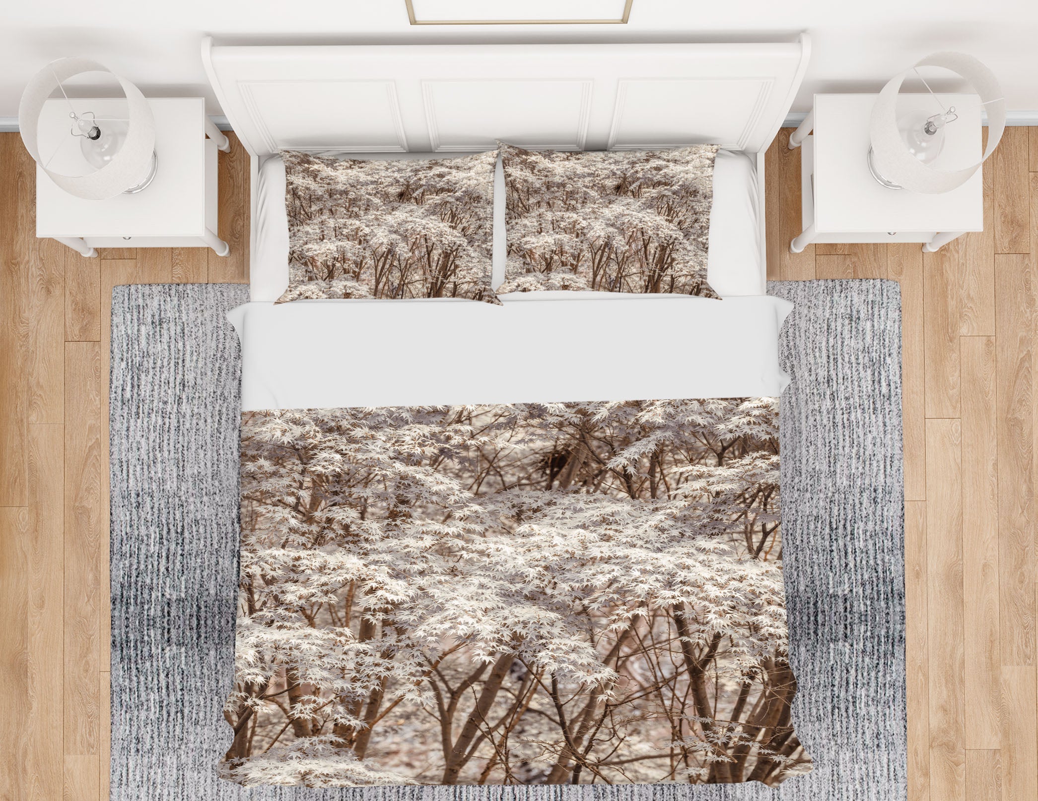 3D Maple Leaves 7188 Assaf Frank Bedding Bed Pillowcases Quilt Cover Duvet Cover