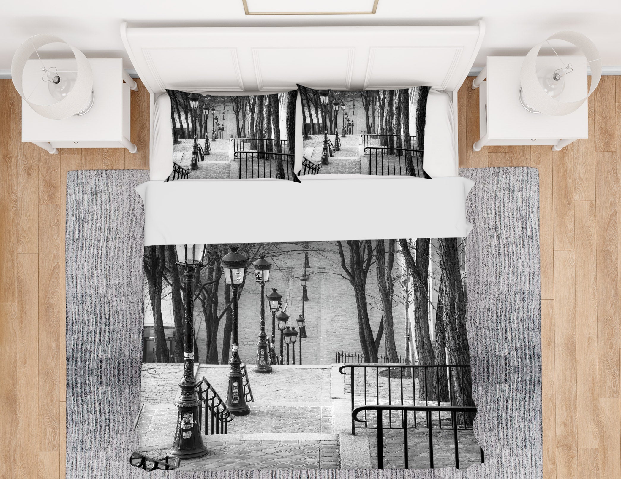 3D Street Lamp 7111 Assaf Frank Bedding Bed Pillowcases Quilt Cover Duvet Cover