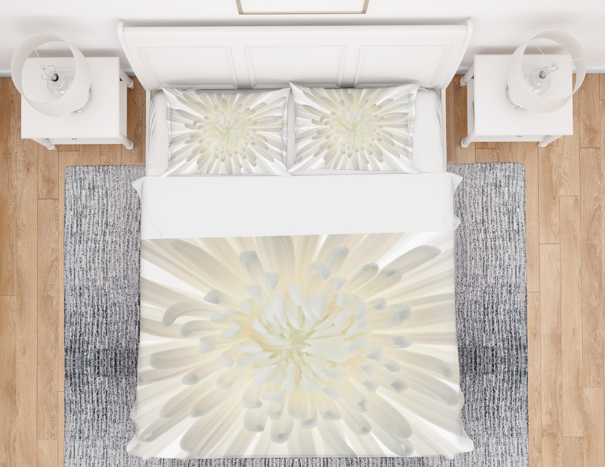 3D Chrysanthemums 85160 Assaf Frank Bedding Bed Pillowcases Quilt