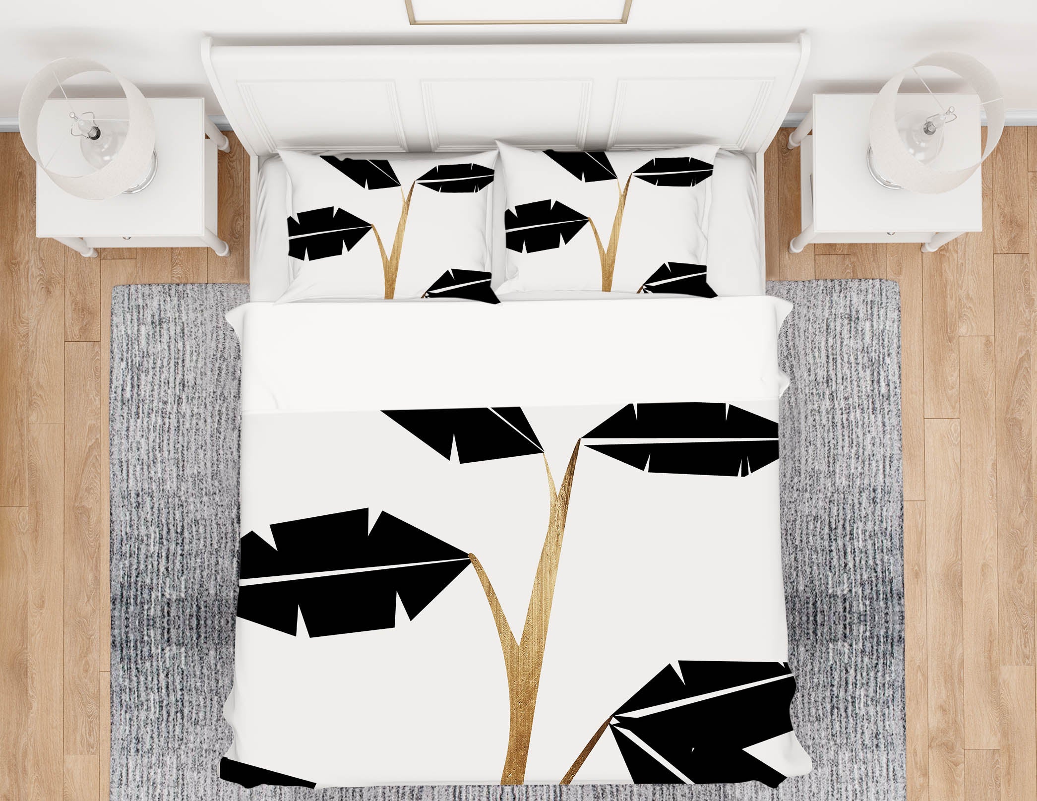 3D Leaf Pattern 111 Boris Draschoff Bedding Bed Pillowcases Quilt