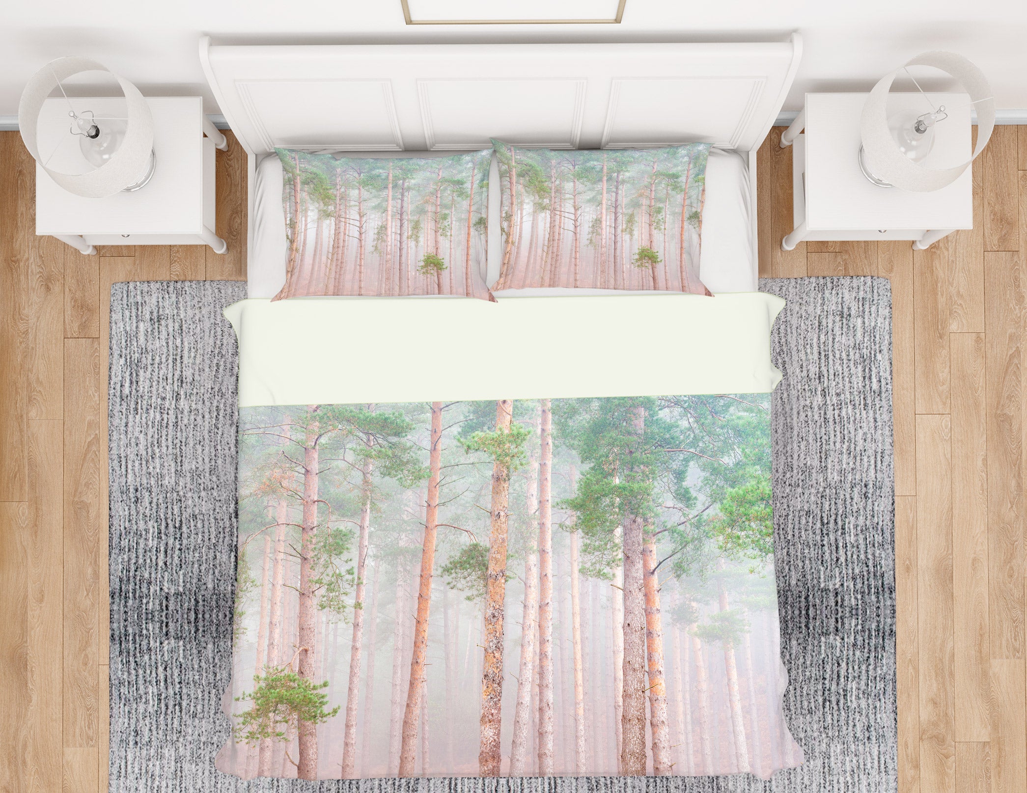 3D Trunk Leaves 7017 Assaf Frank Bedding Bed Pillowcases Quilt Cover Duvet Cover