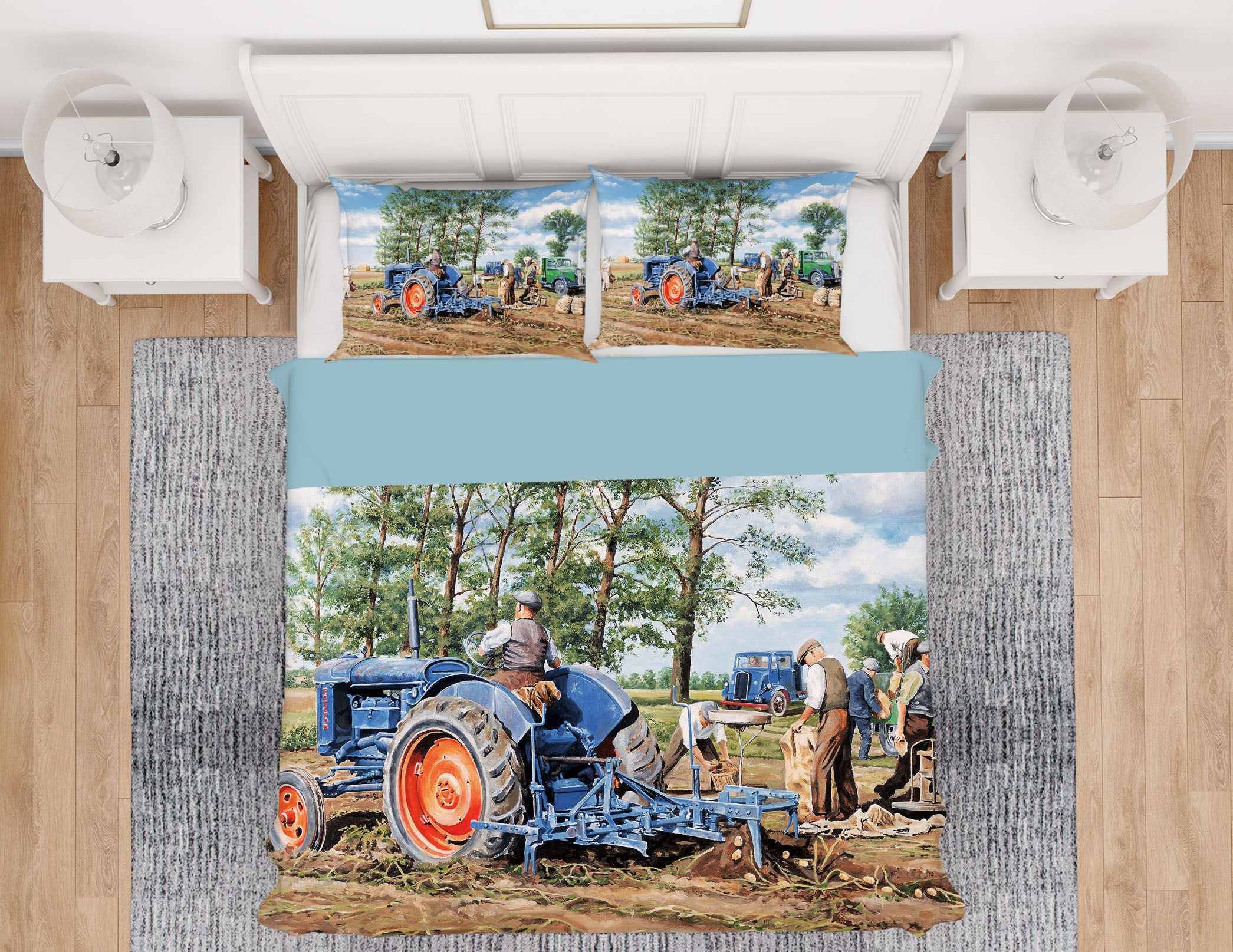 3D Lifting The Crop 2036 Trevor Mitchell bedding Bed Pillowcases Quilt