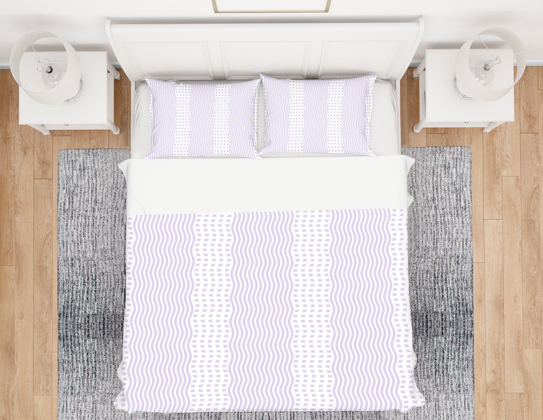 3D Light Pink Ripple Dots 98156 Kasumi Loffler Bedding Bed Pillowcases Quilt