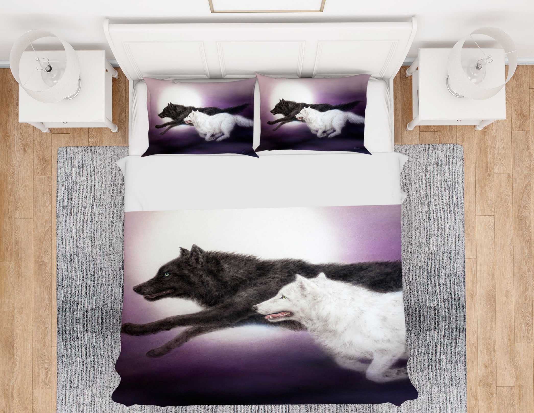 3D Wolf Race 5942 Kayomi Harai Bedding Bed Pillowcases Quilt Cover Duvet Cover
