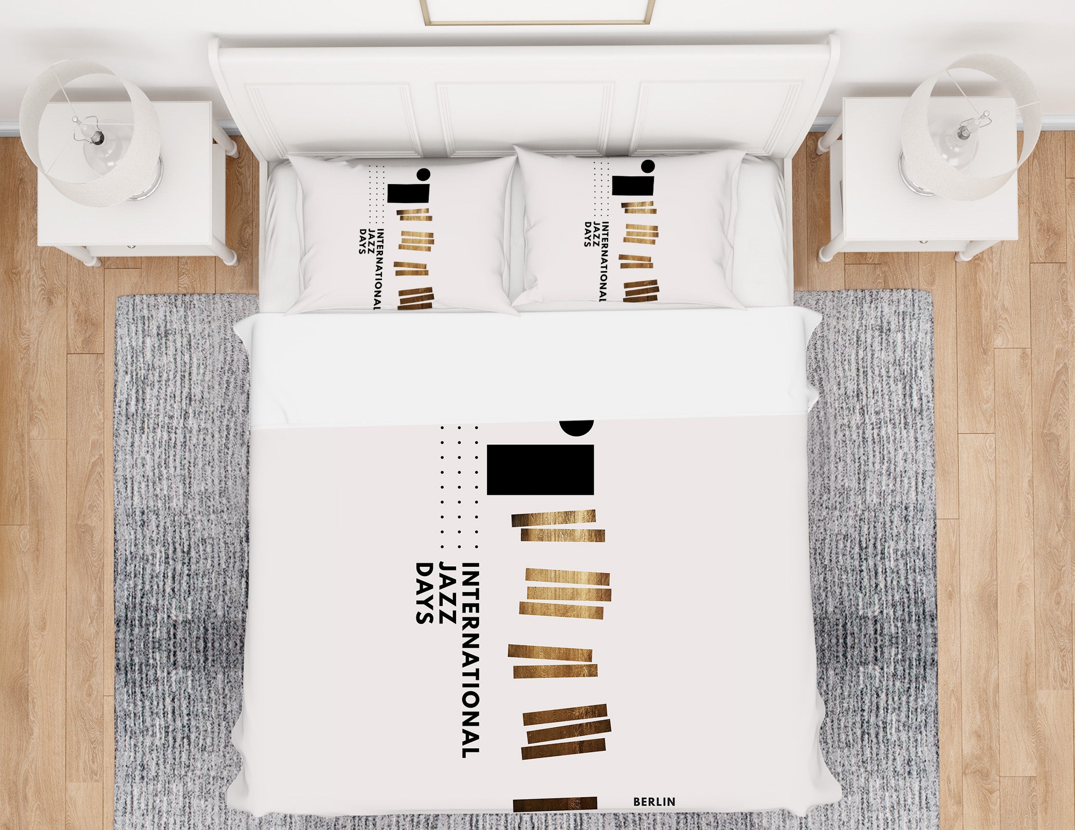 3D Golden Stripes 170 Boris Draschoff Bedding Bed Pillowcases Quilt
