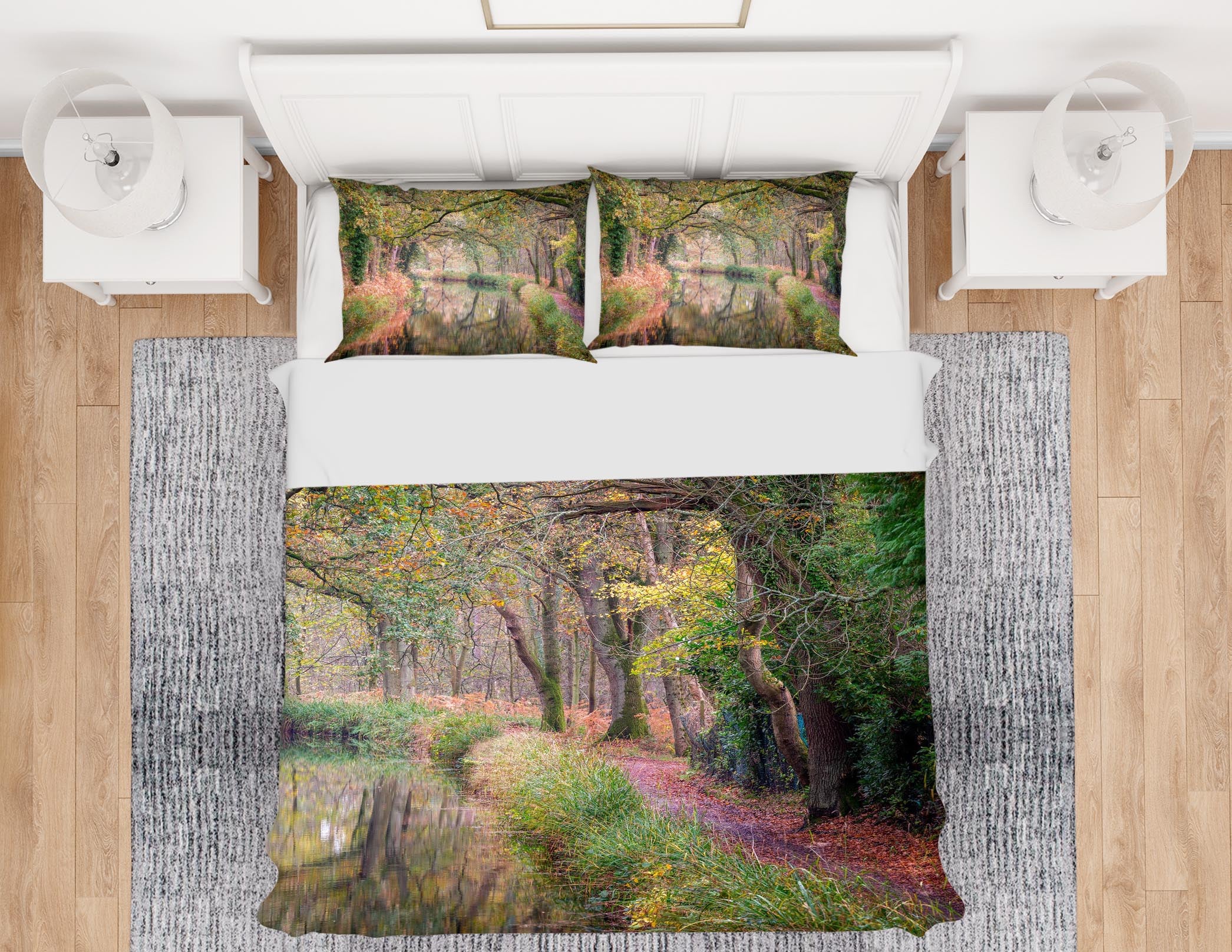 3D Green Grass 7231 Assaf Frank Bedding Bed Pillowcases Quilt Cover Duvet Cover