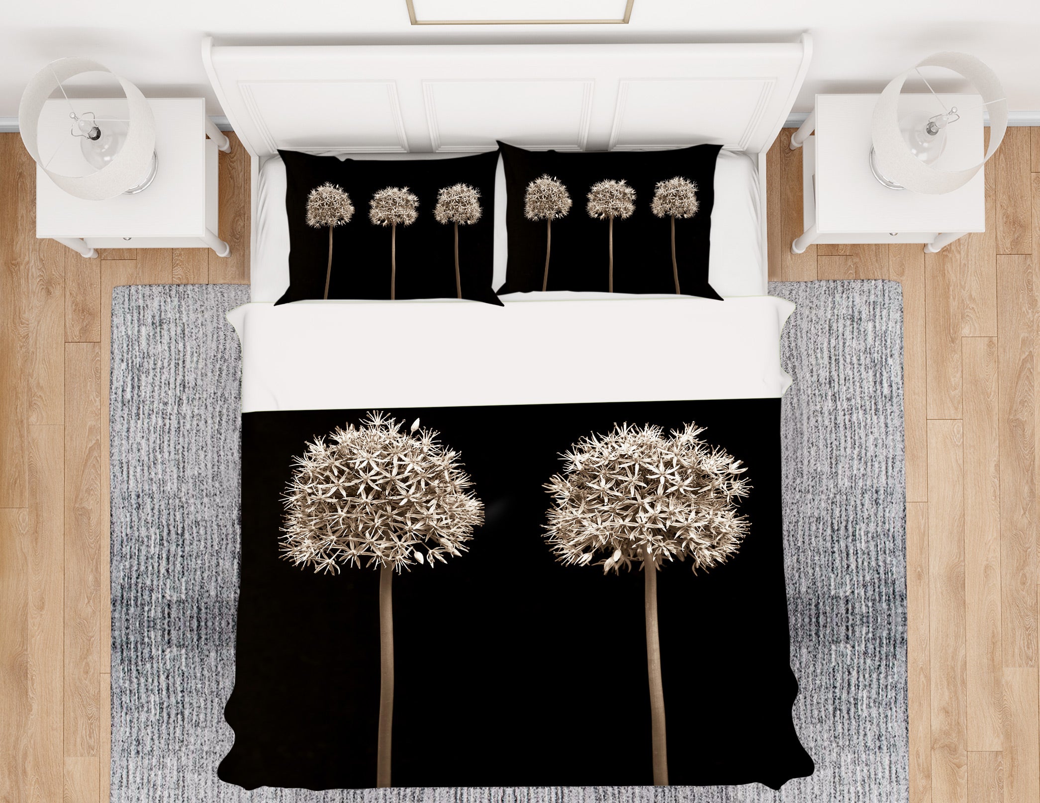 3D Dandelion Flower 6902 Assaf Frank Bedding Bed Pillowcases Quilt Cover Duvet Cover