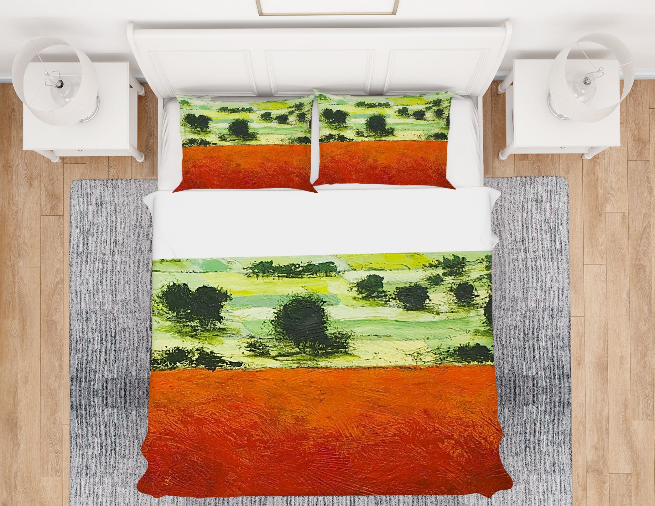 3D Morning Meadow 2114 Allan P. Friedlander Bedding Bed Pillowcases Quilt