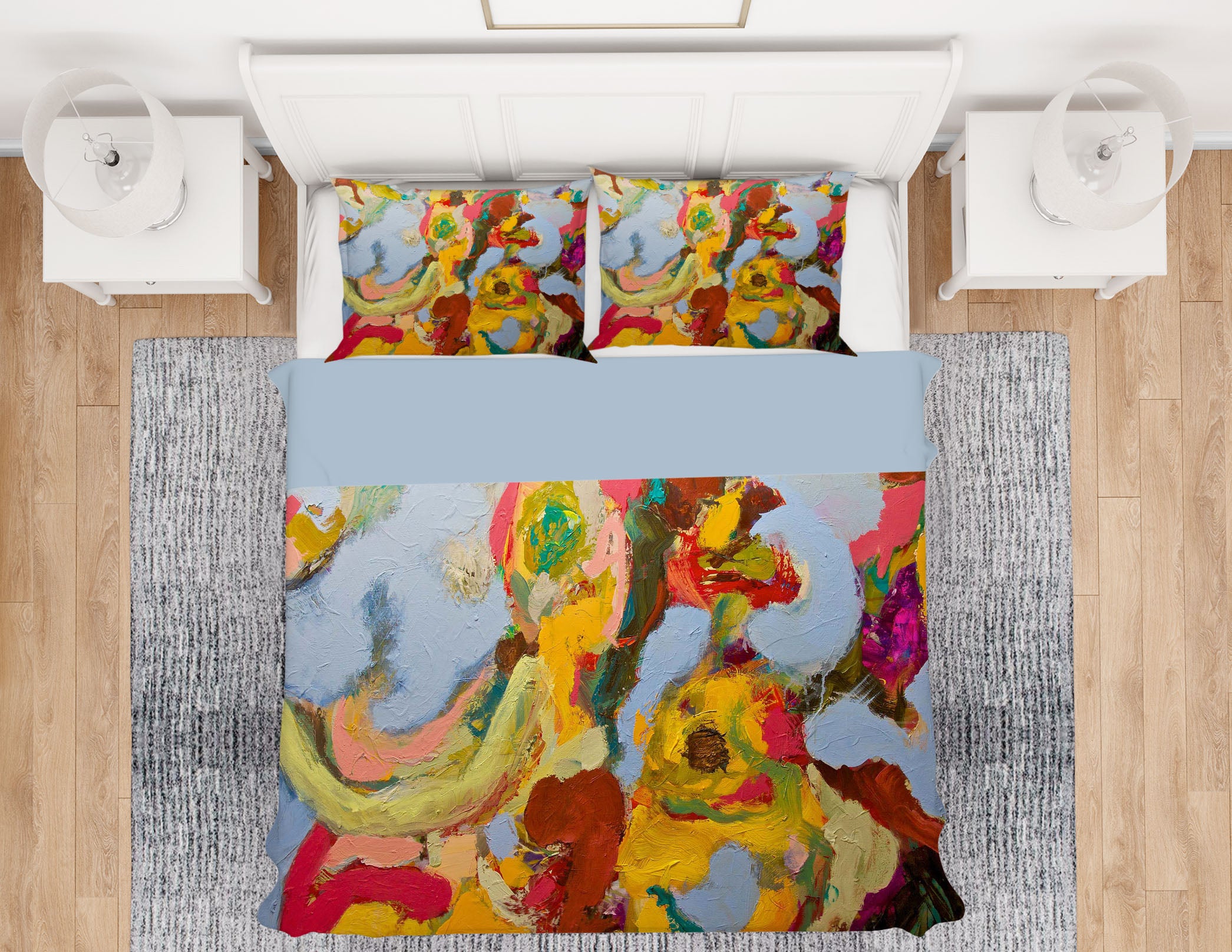 3D Flower Season 1067 Allan P. Friedlander Bedding Bed Pillowcases Quilt