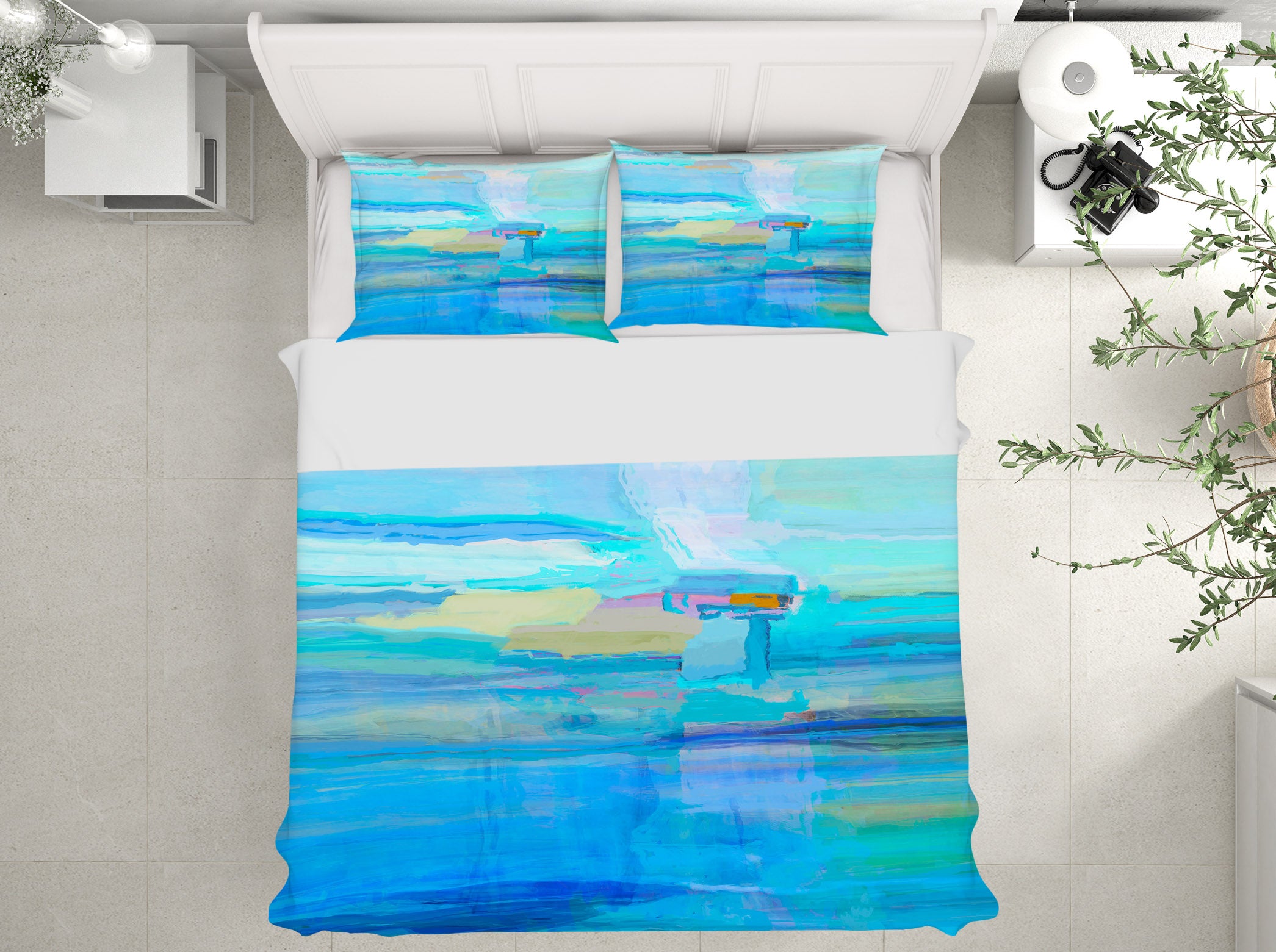 3D Blue Sea 2107 Michael Tienhaara Bedding Bed Pillowcases Quilt