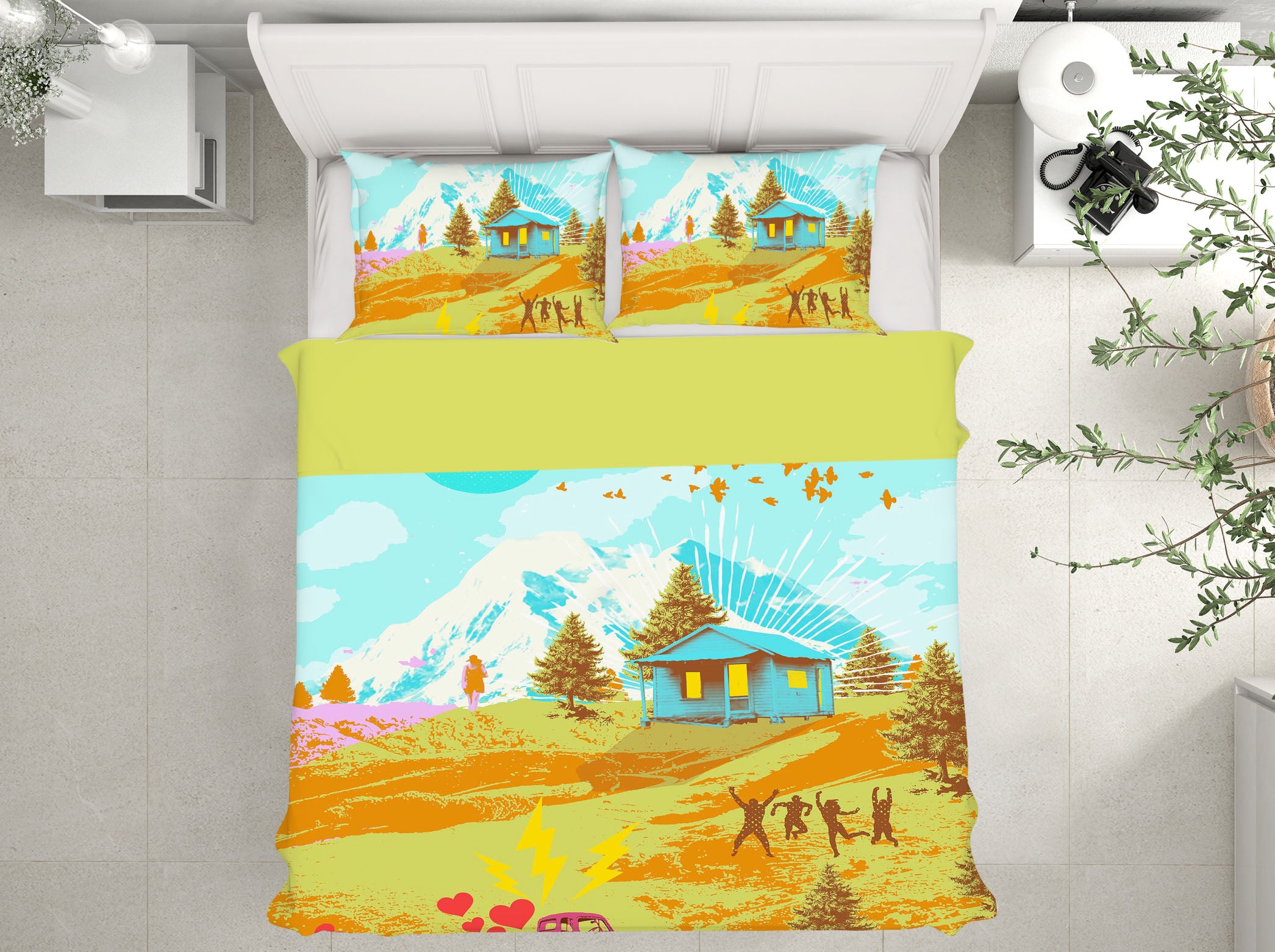 3D Outskirts 2018 Showdeer Bedding Bed Pillowcases Quilt