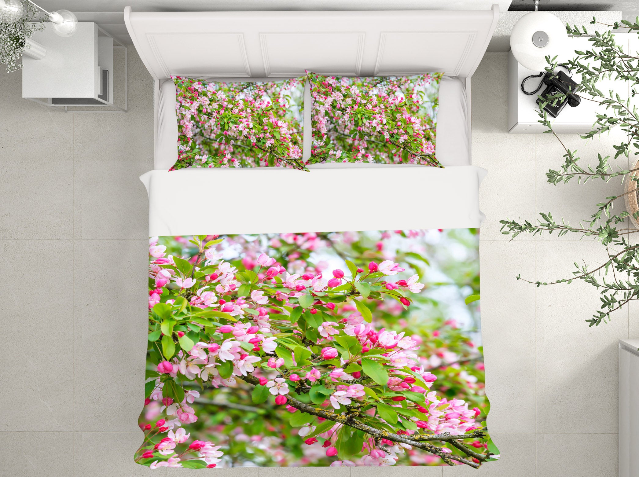3D Peach Blossom 7180 Assaf Frank Bedding Bed Pillowcases Quilt Cover Duvet Cover