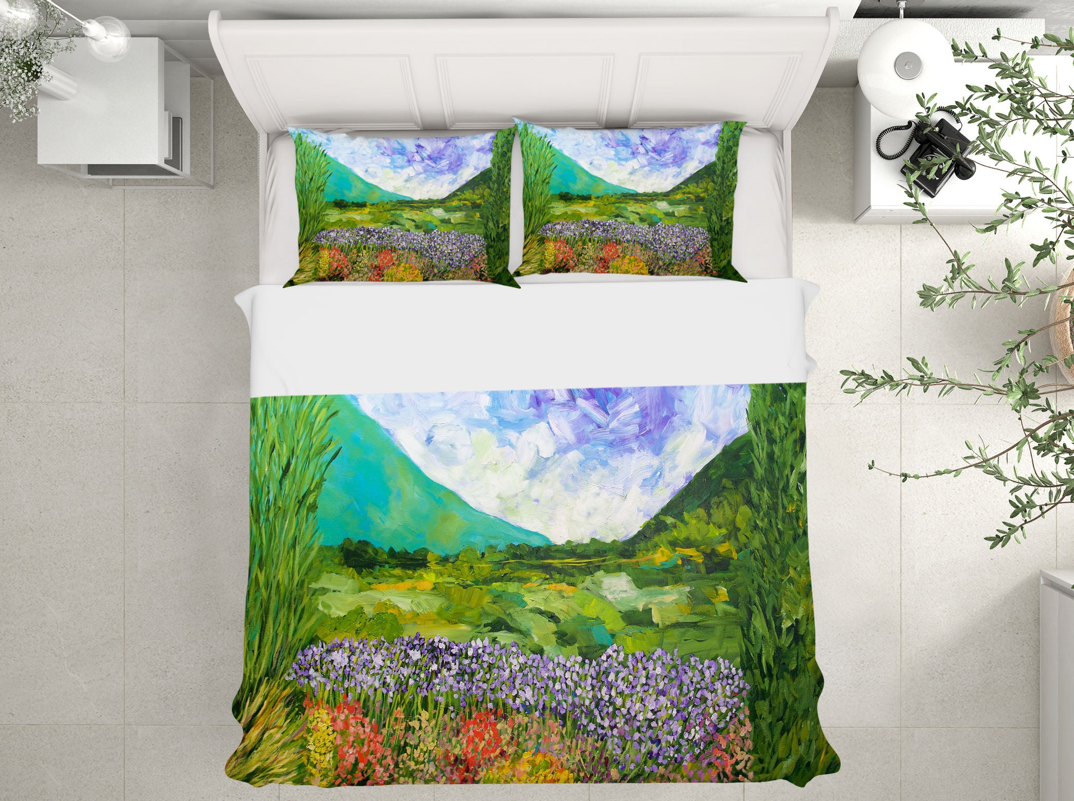 3D River Bend 1143 Allan P. Friedlander Bedding Bed Pillowcases Quilt