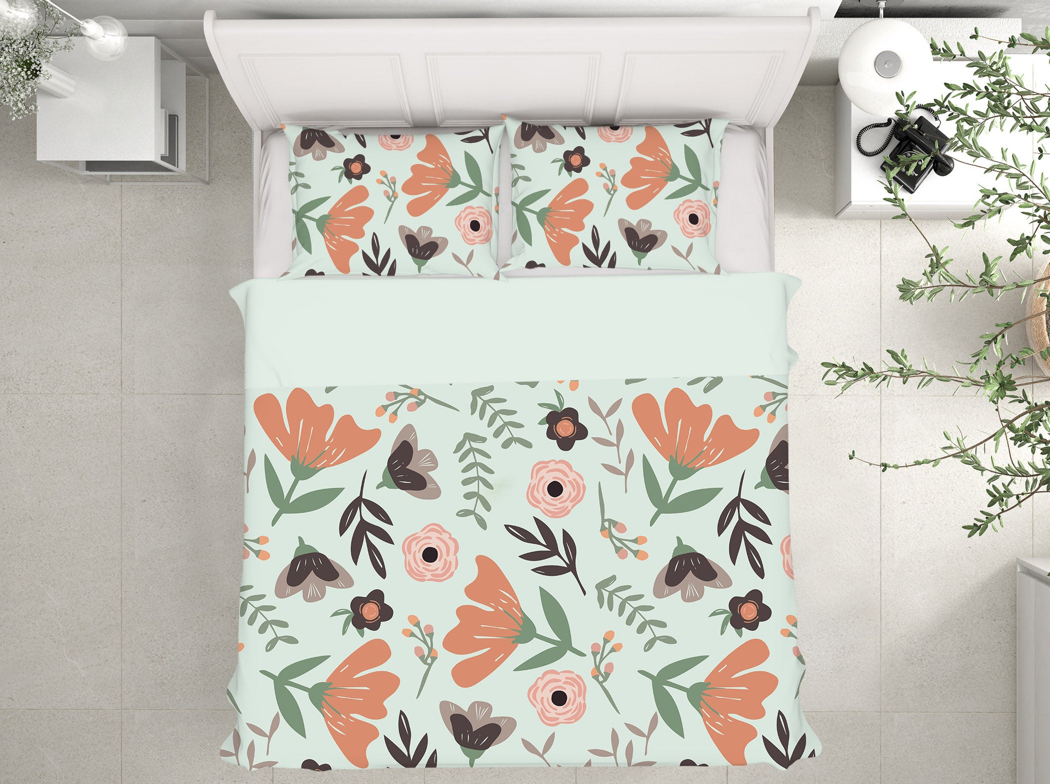 3D Colored Flowers 2104 Jillian Helvey Bedding Bed Pillowcases Quilt