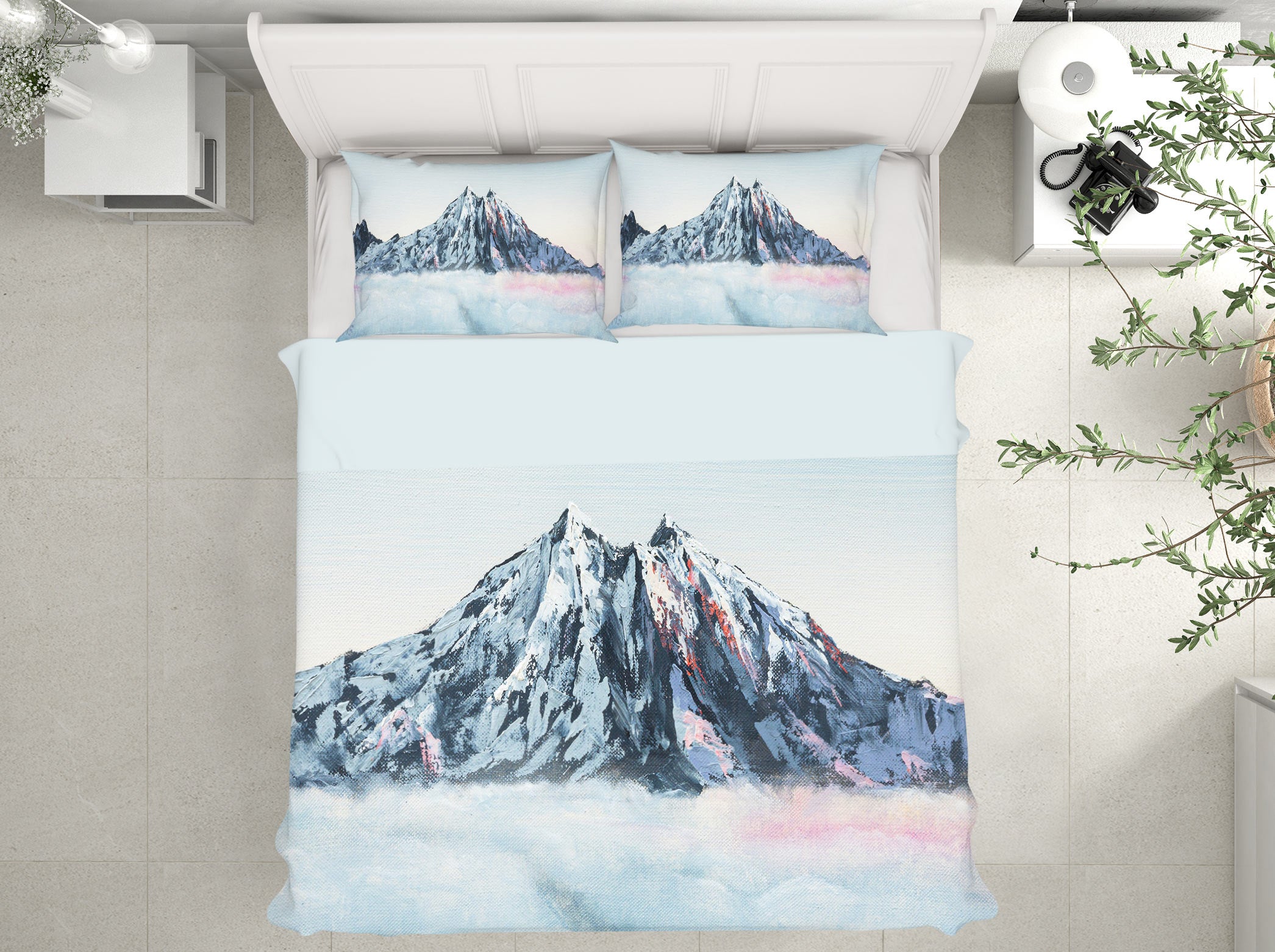 3D Mountain Scenery 018 Marina Zotova Bedding Bed Pillowcases Quilt Cover Duvet Cover