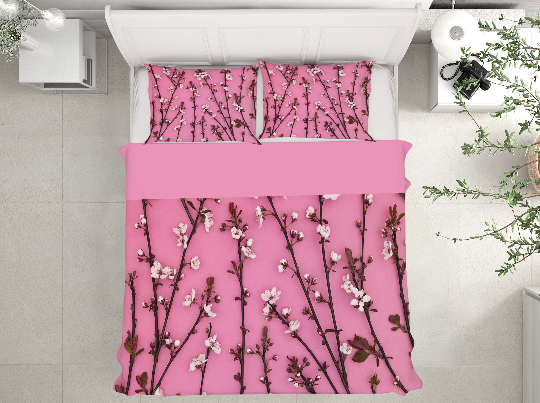3D Peach Blossom 2018 Assaf Frank Bedding Bed Pillowcases Quilt