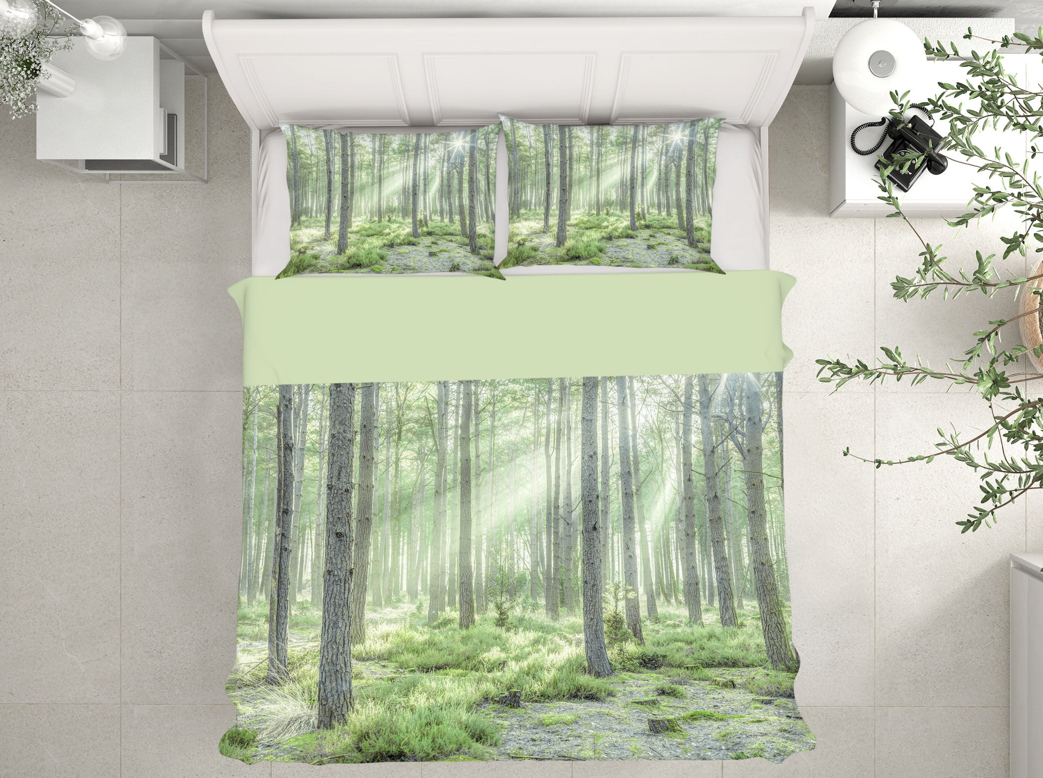 3D Woods Sunshine 8641 Assaf Frank Bedding Bed Pillowcases Quilt