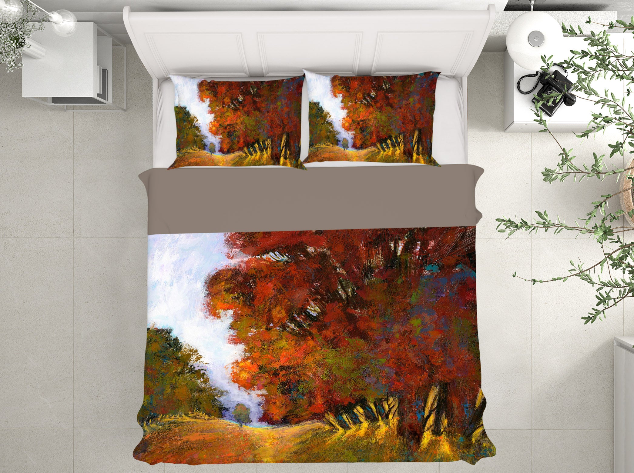 3D Maple Painting 1012 Michael Tienhaara Bedding Bed Pillowcases Quilt