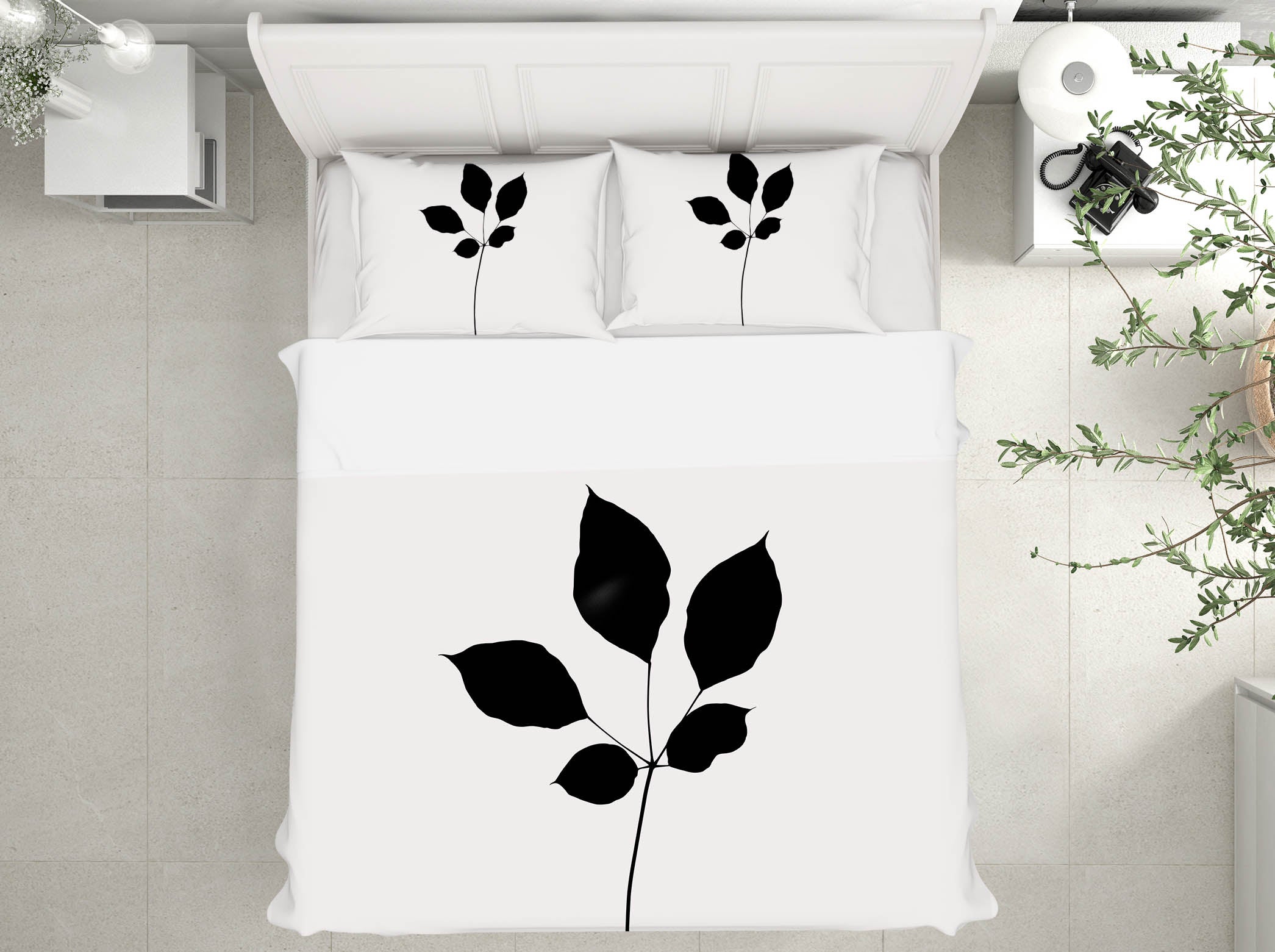 3D Leaf Texture 180 Boris Draschoff Bedding Bed Pillowcases Quilt