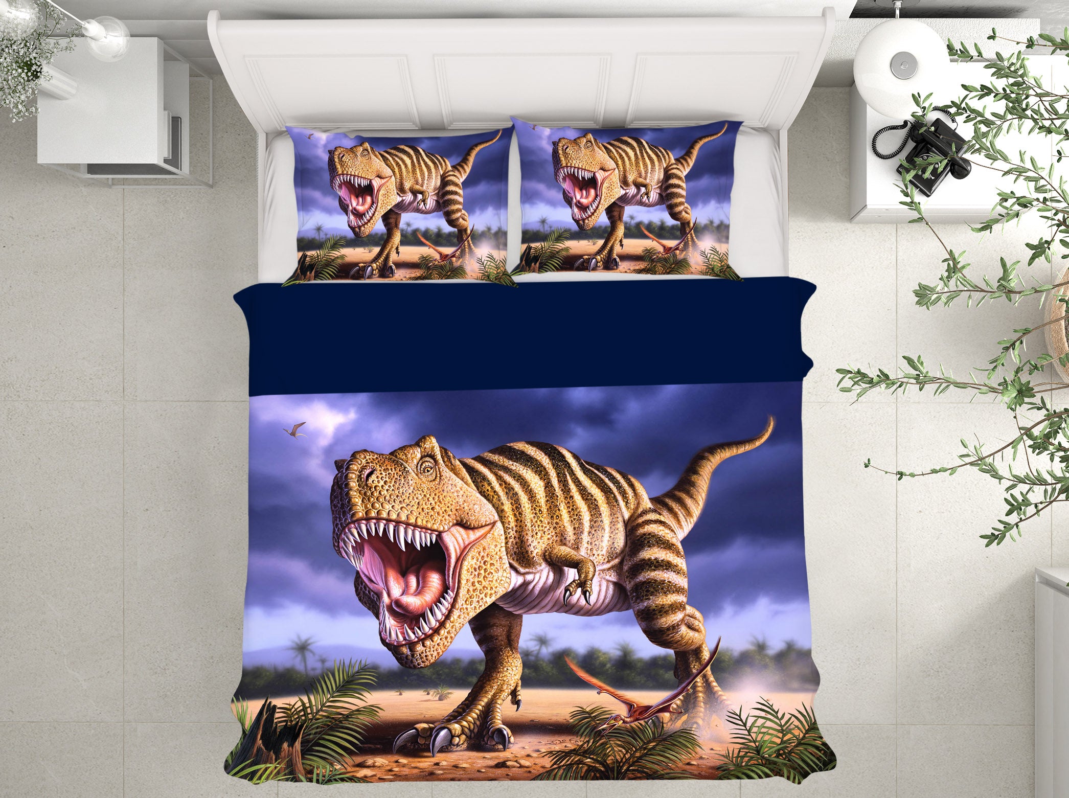 3D Brown Rex 2114 Jerry LoFaro bedding Bed Pillowcases Quilt
