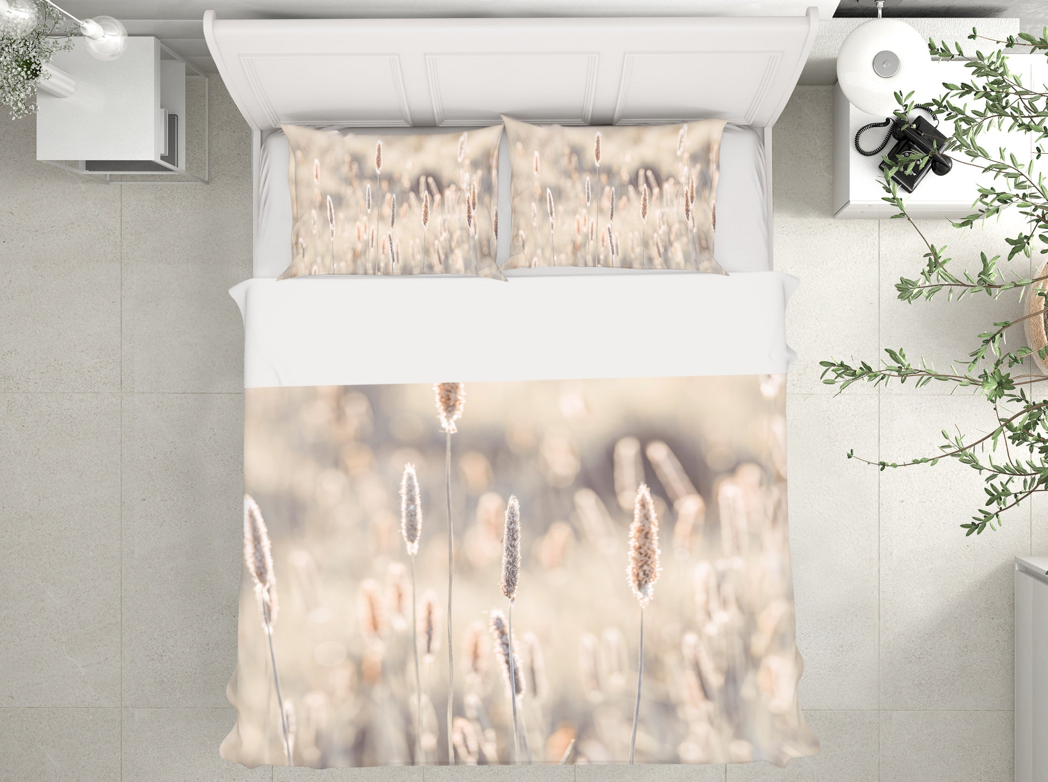 3D Hazy Grass 7143 Assaf Frank Bedding Bed Pillowcases Quilt Cover Duvet Cover