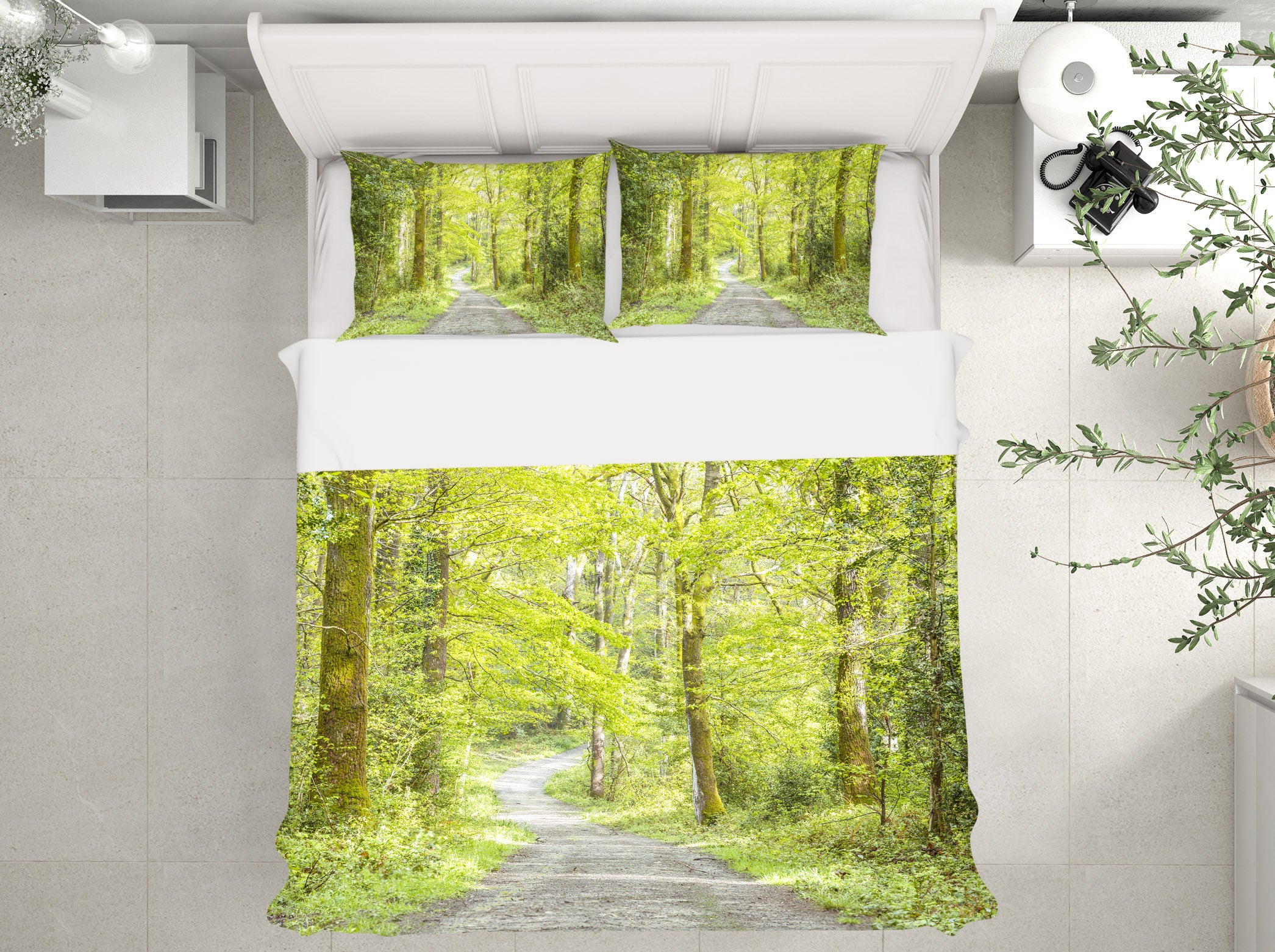 3D Spring Woods 7195 Assaf Frank Bedding Bed Pillowcases Quilt Cover Duvet Cover