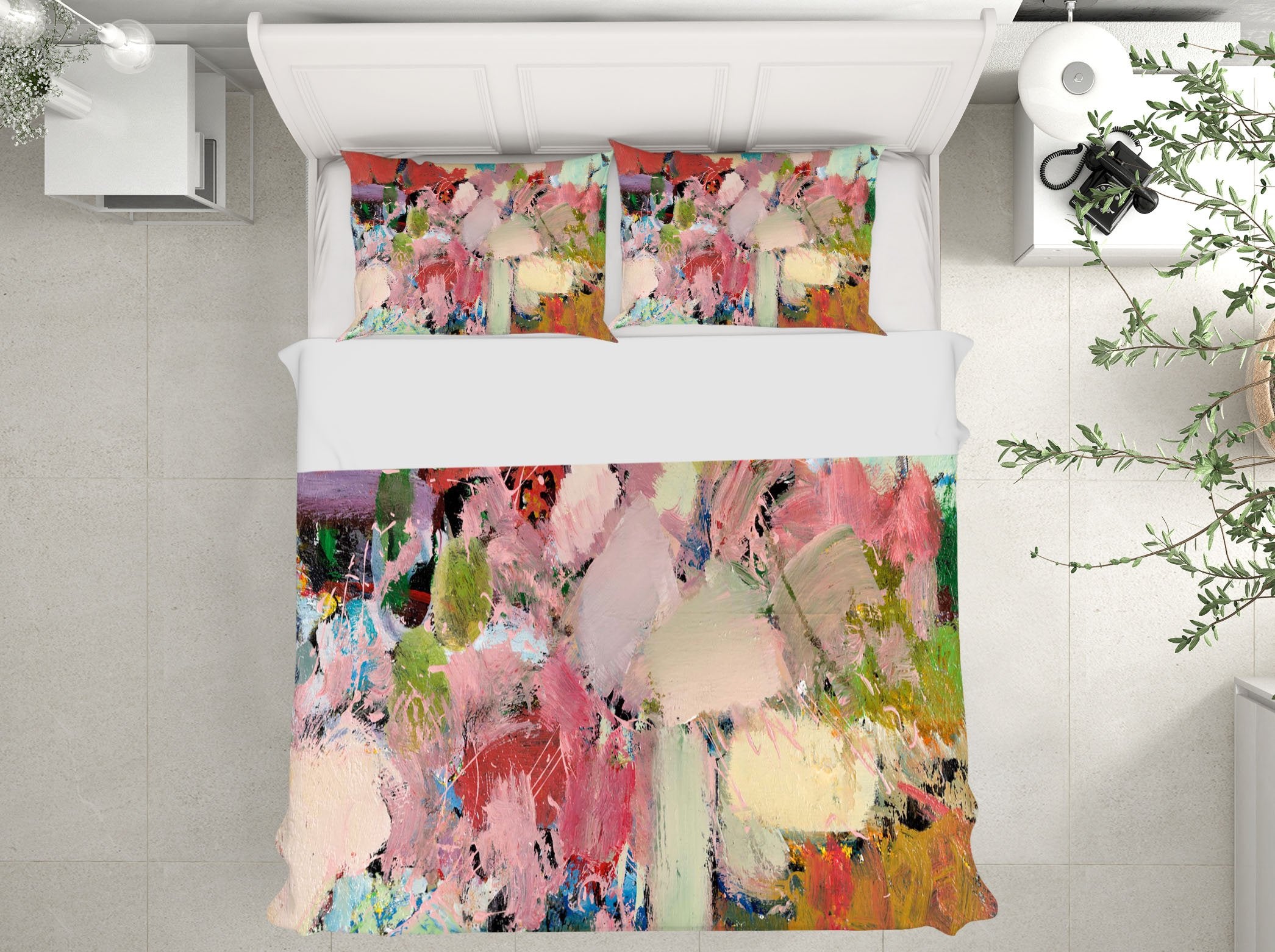 3D Azaleas 2113 Allan P. Friedlander Bedding Bed Pillowcases Quilt Quiet Covers AJ Creativity Home 