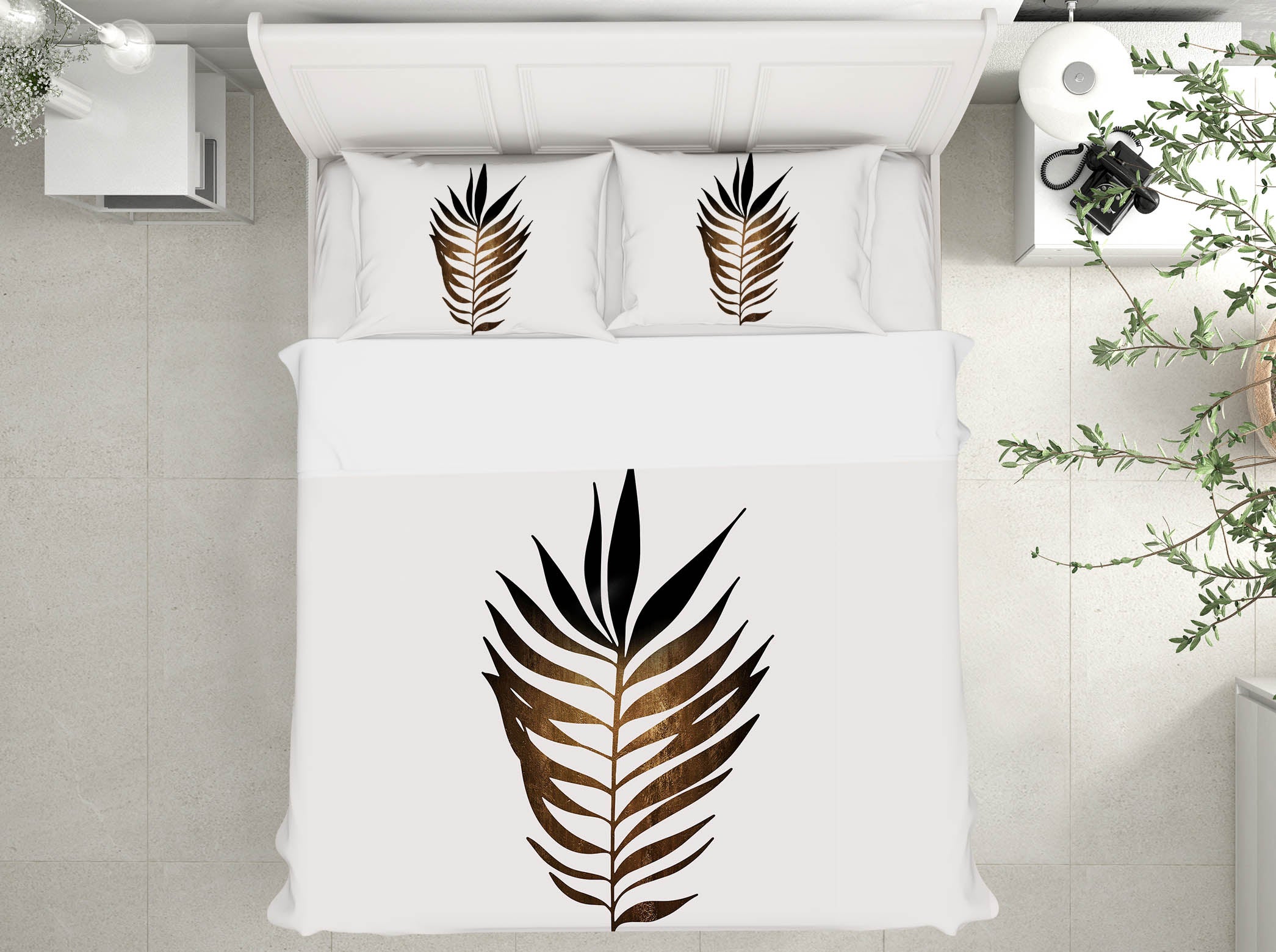 3D Leaf Painting 175 Boris Draschoff Bedding Bed Pillowcases Quilt