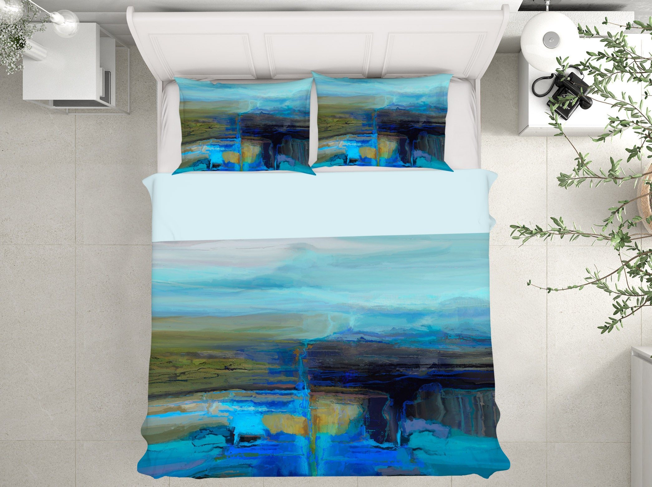 3D Night Lake 2125 Michael Tienhaara Bedding Bed Pillowcases Quilt