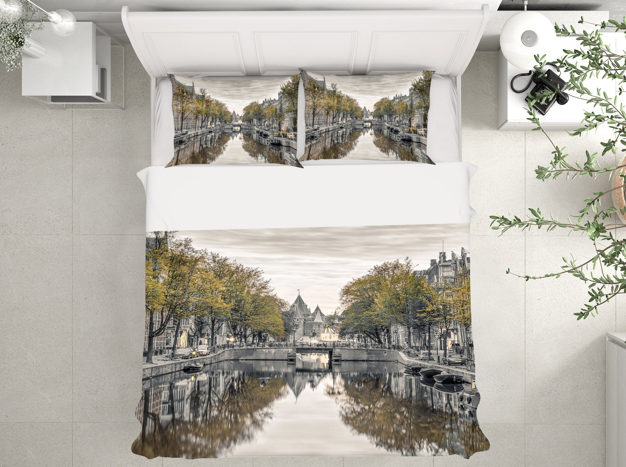 3D River Tree 85142 Assaf Frank Bedding Bed Pillowcases Quilt