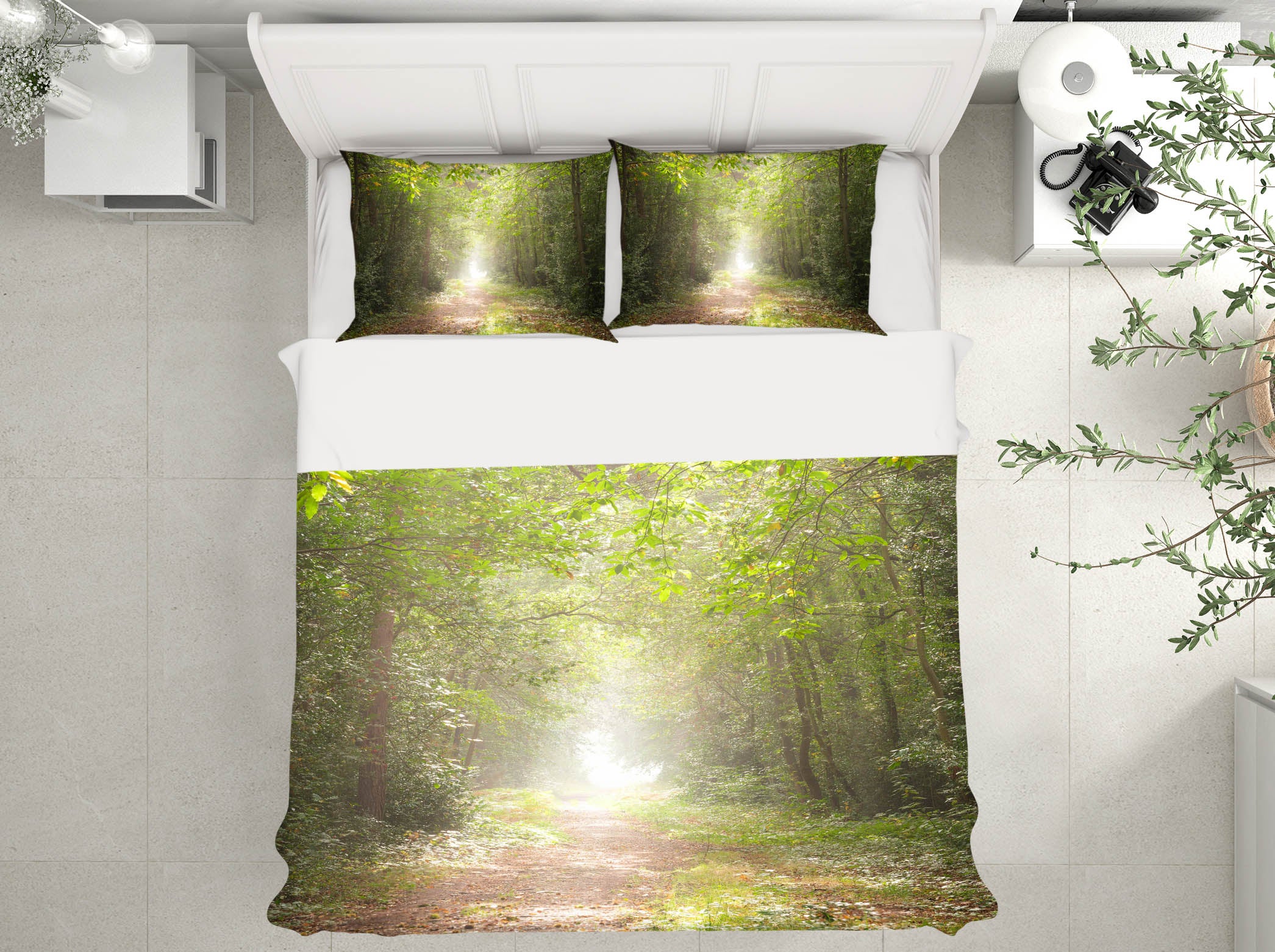 3D Sunshine Trees 7201 Assaf Frank Bedding Bed Pillowcases Quilt Cover Duvet Cover