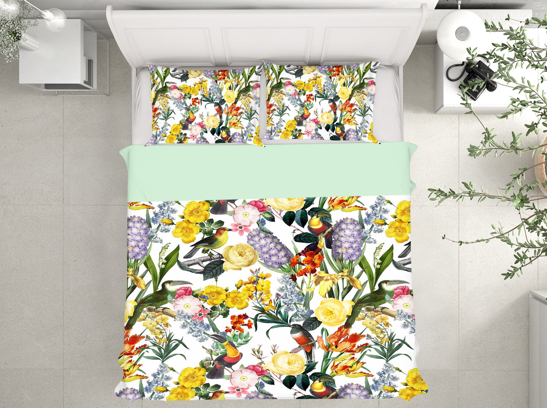 3D Fragrant Colored Flowers 146 Uta Naumann Bedding Bed Pillowcases Quilt