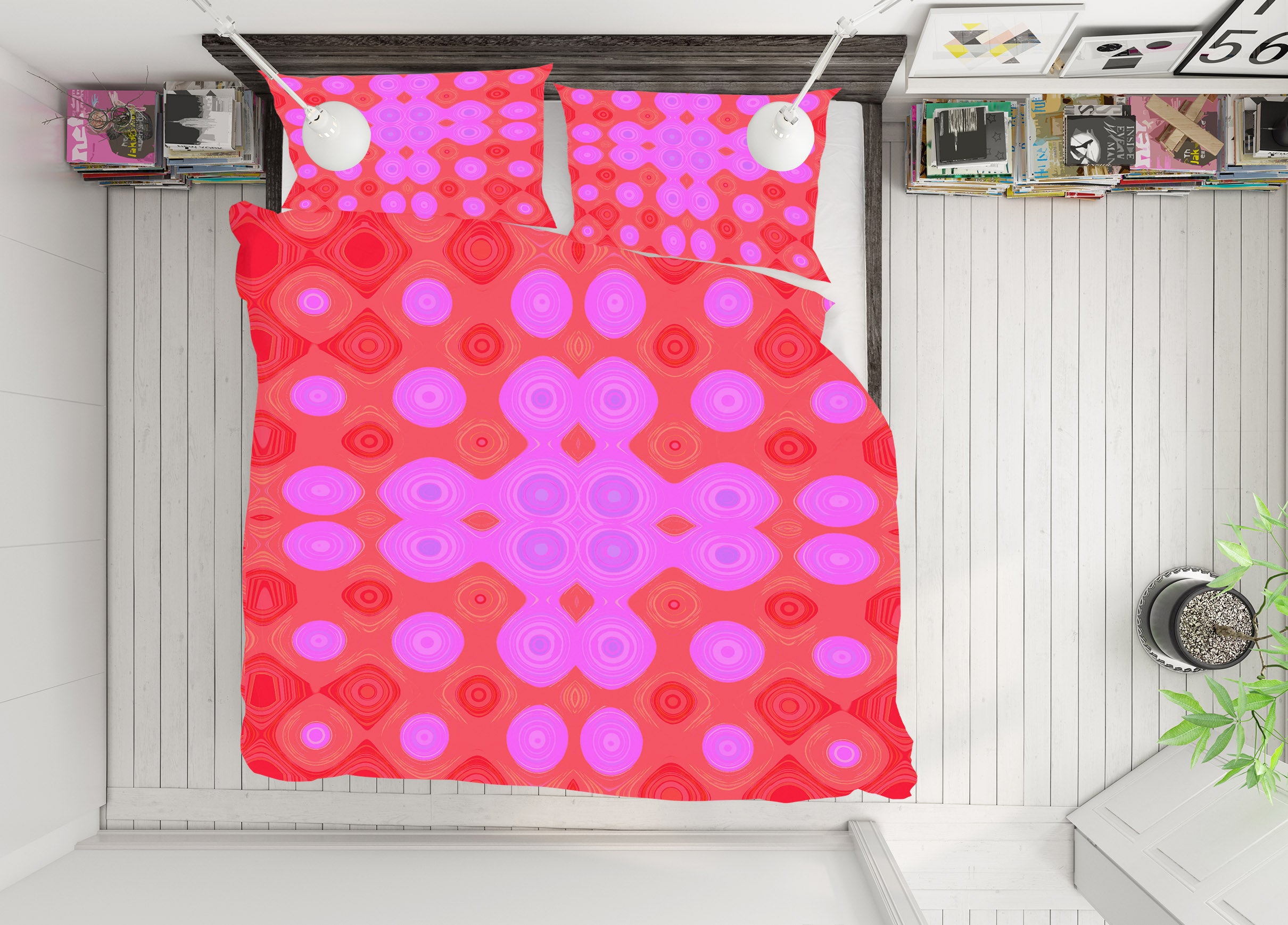 3D Colors 70174 Shandra Smith Bedding Bed Pillowcases Quilt