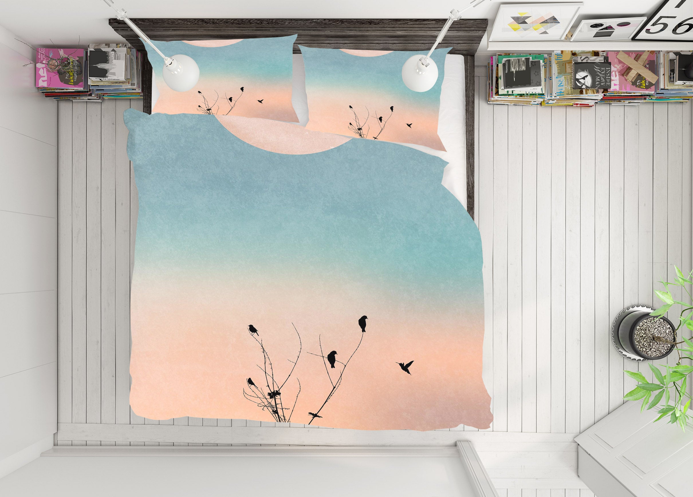 3D Waking Up Warm 2125 Boris Draschoff Bedding Bed Pillowcases Quilt