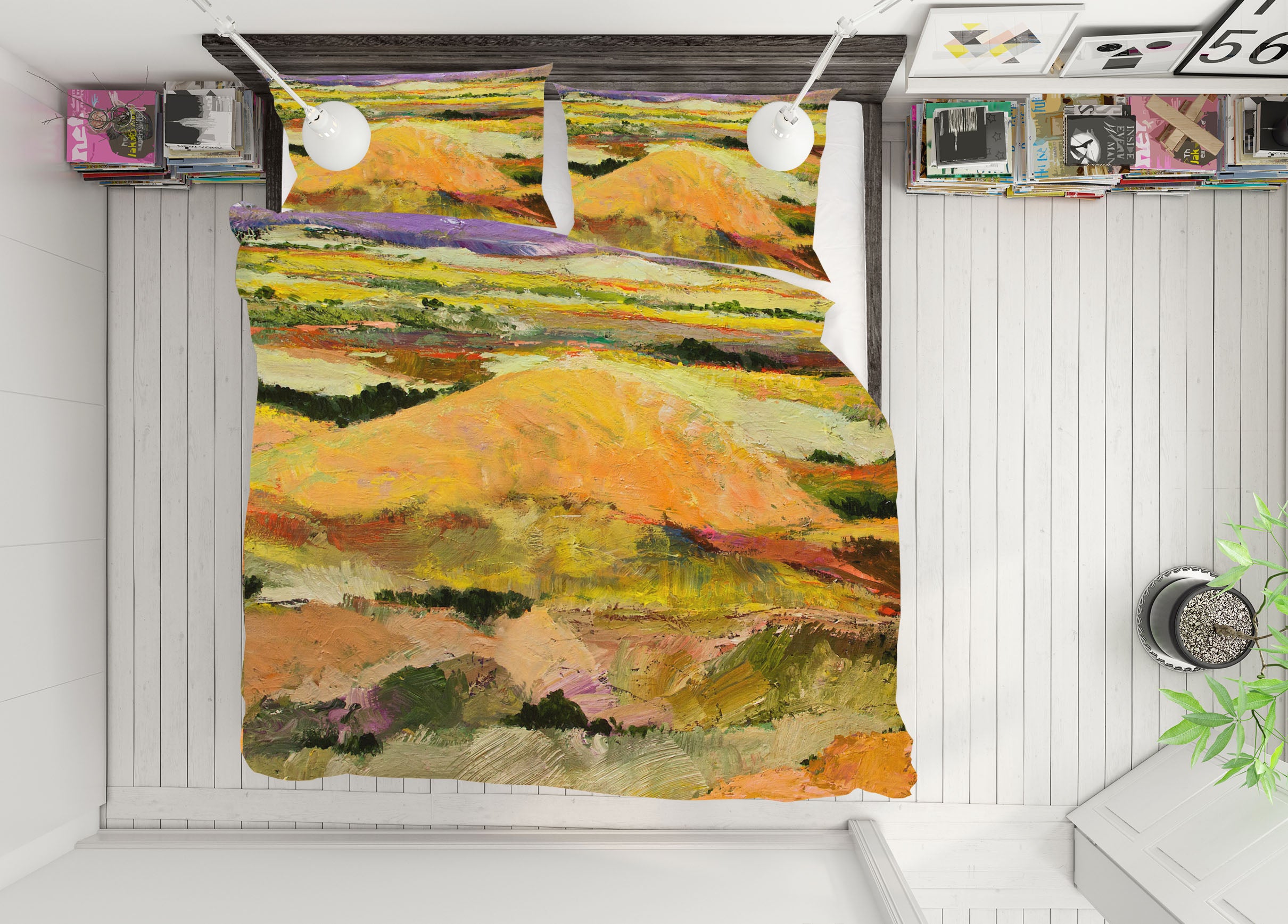 3D Painted Valley 110 Allan P. Friedlander Bedding Bed Pillowcases Quilt