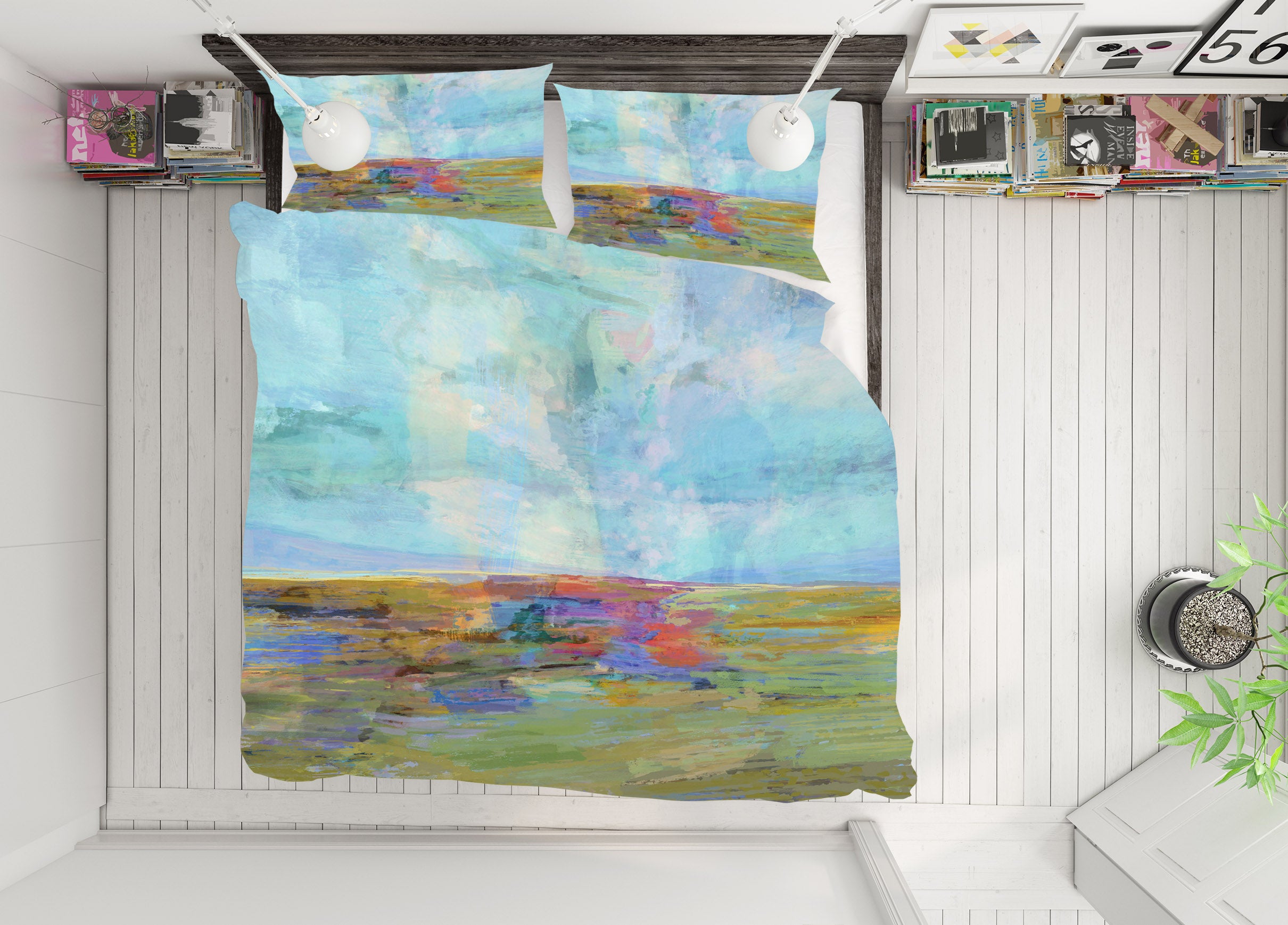 3D Prairie 2118 Michael Tienhaara Bedding Bed Pillowcases Quilt